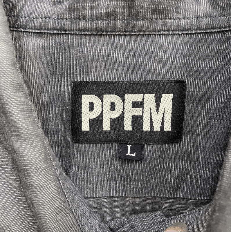 PPFM PPFM Gray Long Sleeve Shirt Size US L / EU 52-54 / 3 - 6 Thumbnail