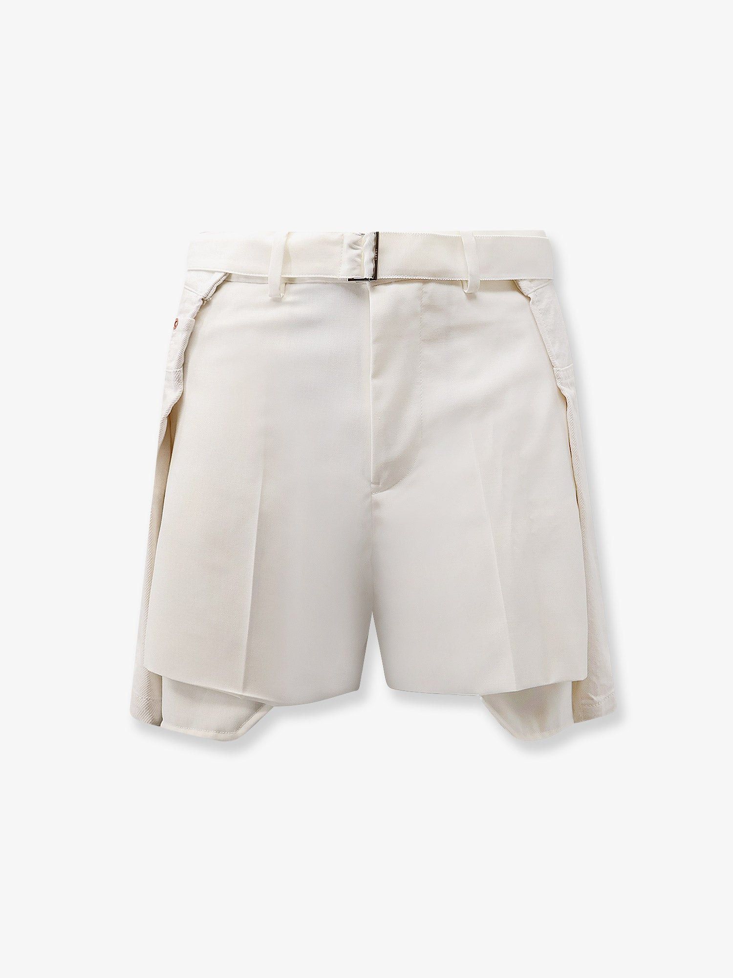 Sacai Sacai Double Fabric Shorts Tag Size 2 Women - USA Tariffs Included Size 30" / US 8 / IT 44 - 1 Thumbnail