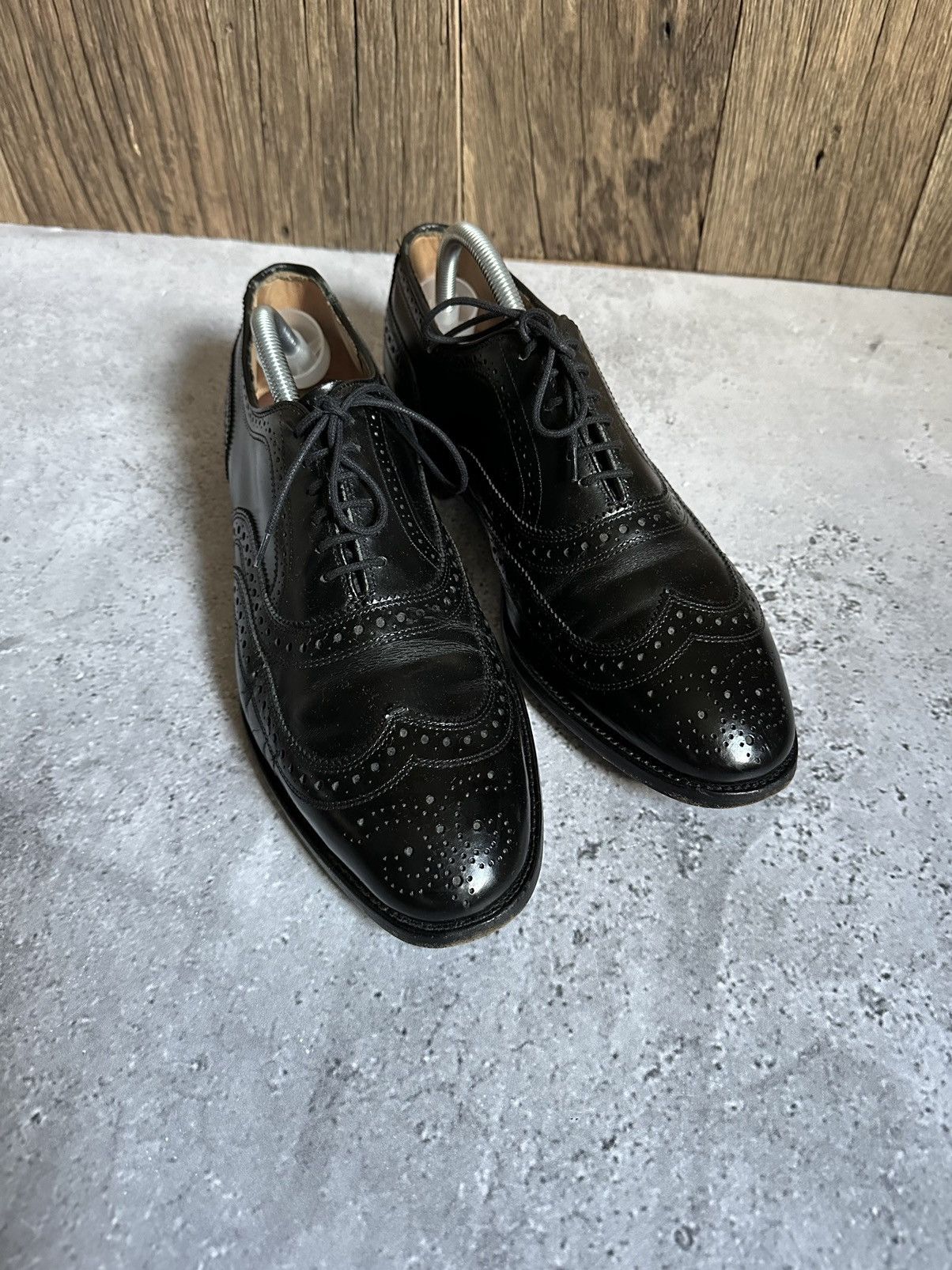 Allen Edmonds Allen Edmonds McAllister Wingtip Oxford Dress Shoes Size US 9 / EU 42 - 4 Thumbnail