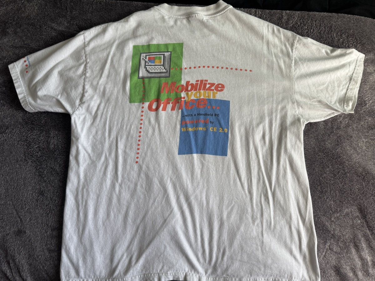 Microsoft Microsoft Windows CE Computer T-Shirt Size US XL / EU 56 / 4 - 4 Thumbnail