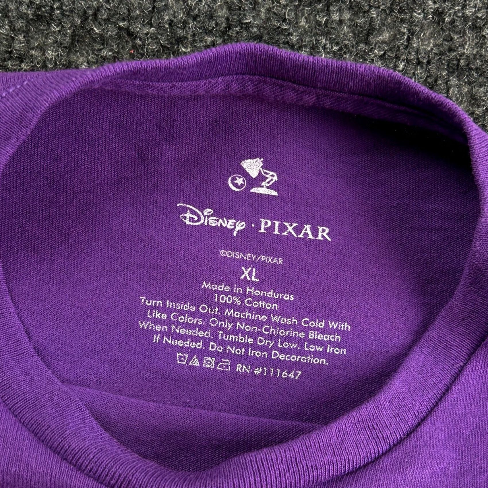 Disney Disney Pixar Russell Wilderness Explorer UP Movie Long Sleeve Shirt Purple XL Size US XL / EU 56 / 4 - 4 Thumbnail