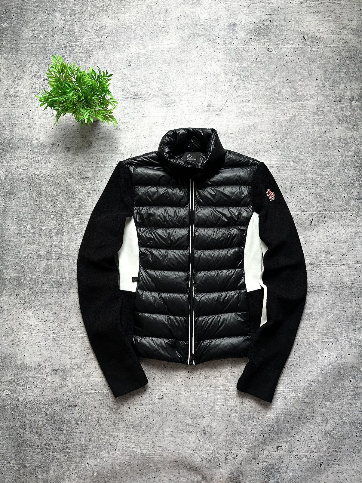 Moncler Grenoble Magie Down Puffer Cardigan Jacket Hype Y2K