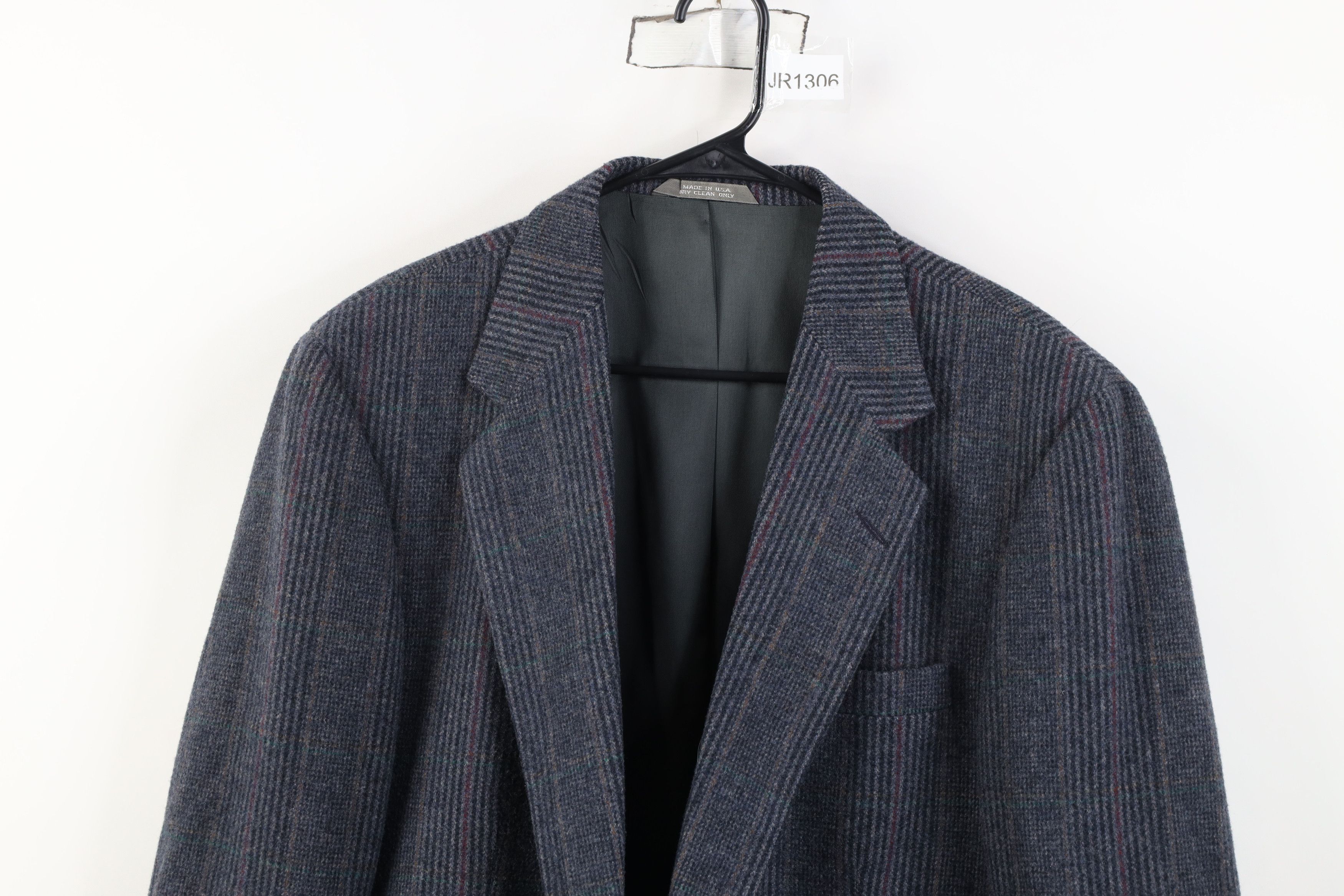 Vintage Vintage 90s Streetwear Suit Coat Blazer Jacket Plaid USA Size US XXL / EU 58 / 5 - 2 Thumbnail