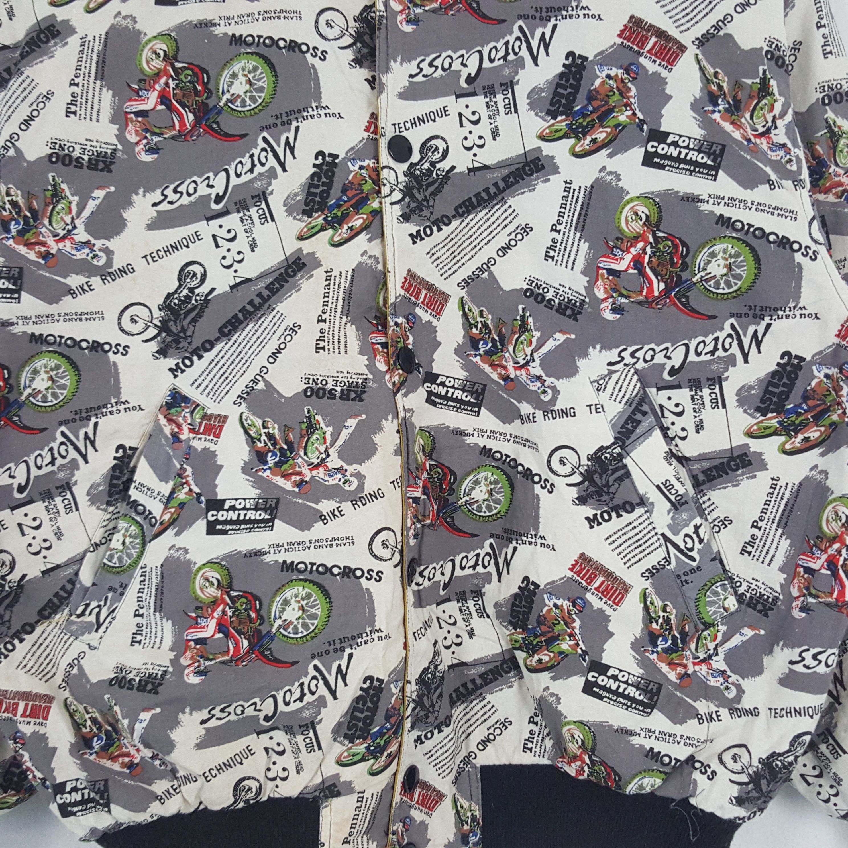 Honda × Japanese Brand × Vintage Vintage Mugen Honda Racing Custom Art Reversible Jacket Size US M / EU 48-50 / 2 - 6 Thumbnail