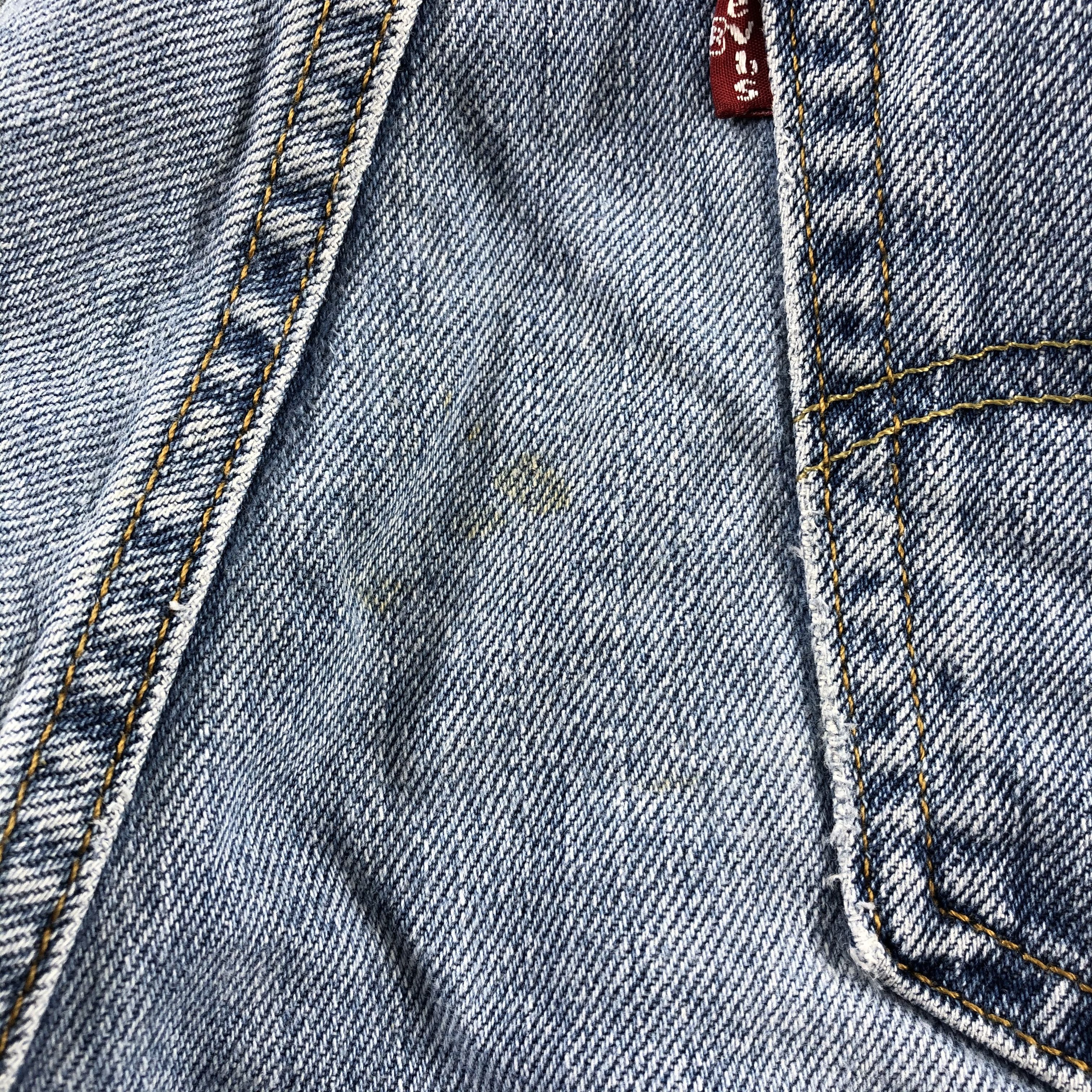 Levi's Vintage Blue Wash Levis 505 Jeans-J2457 Size US 33 - 9 Thumbnail