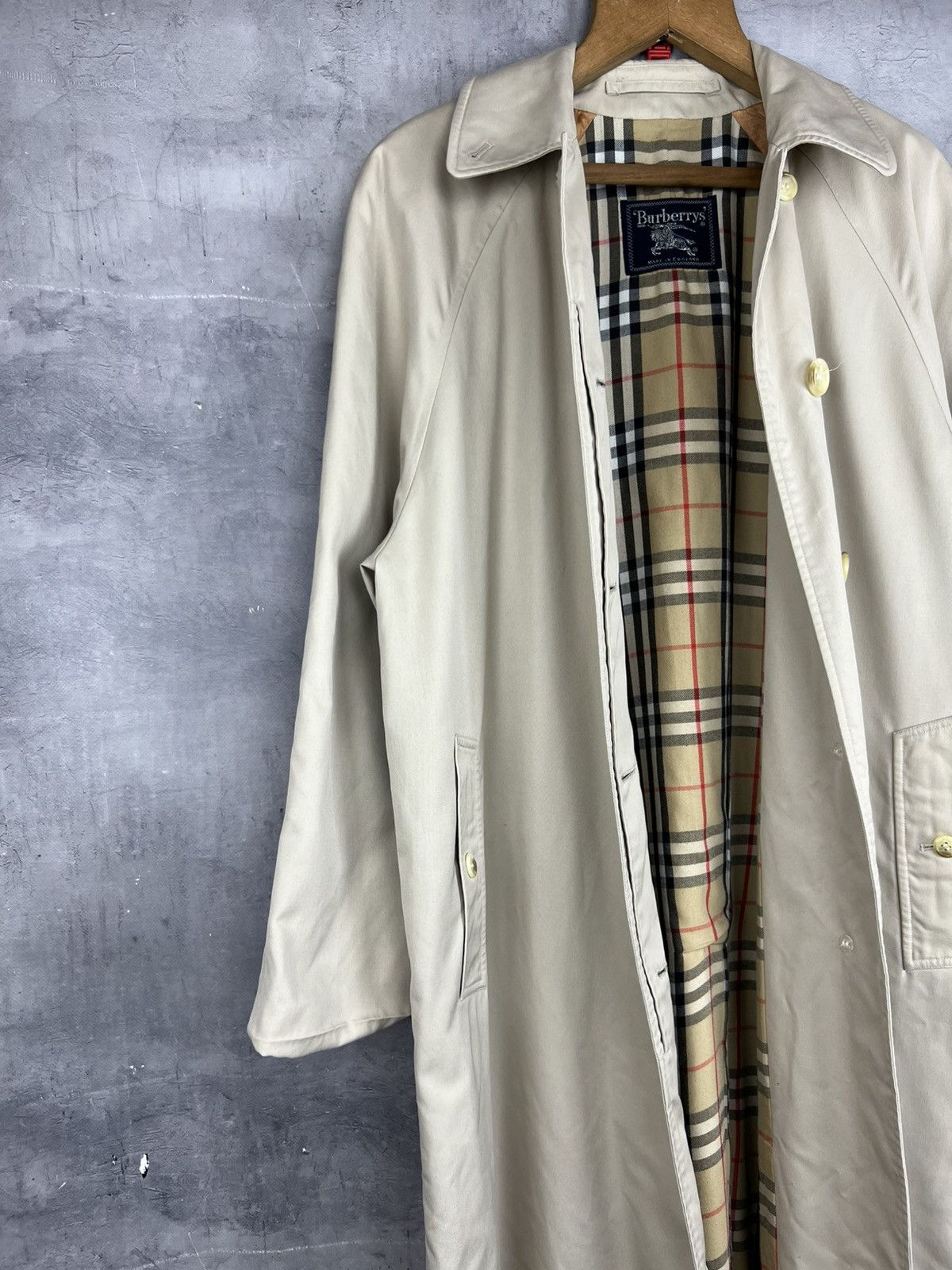 Burberry Burberry's London Vintage Nova Cheak Trench UK 12 EU40 US8 Size M / US 6-8 / IT 42-44 - 5 Thumbnail