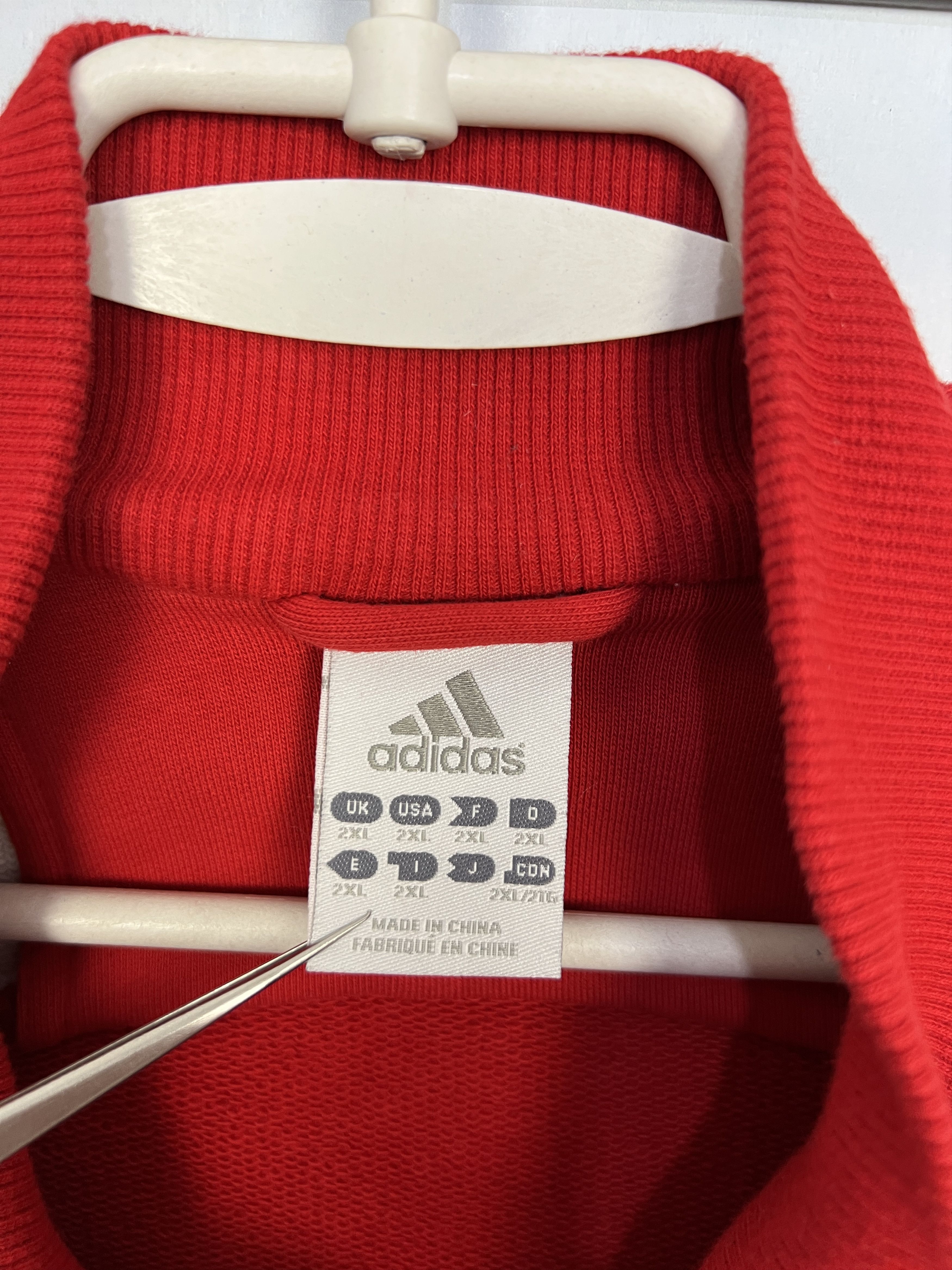 Adidas Vintage Adidas Liverpool Football Jacket Soccer Track Top Size US XXL / EU 58 / 5 - 6 Thumbnail