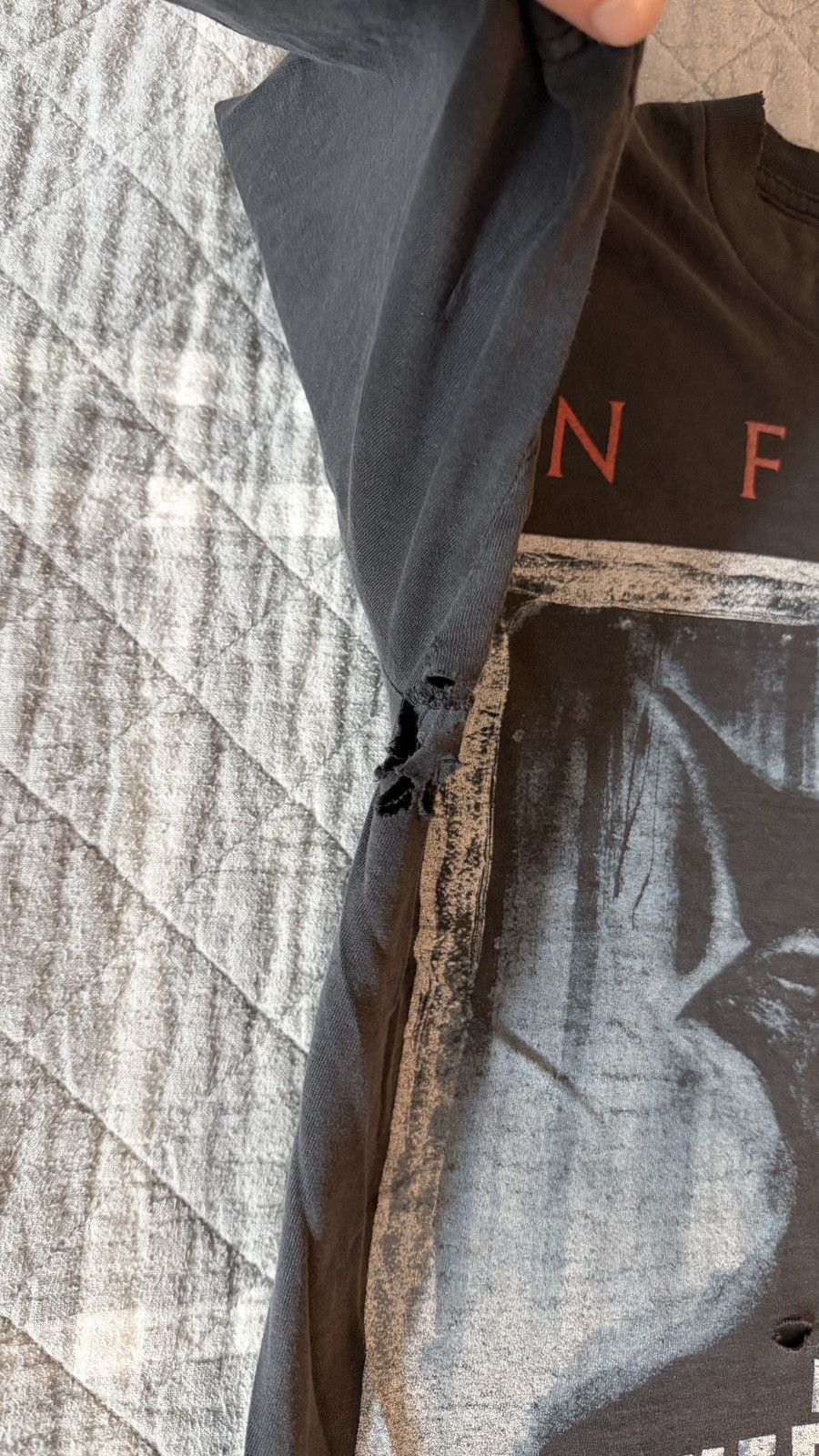Vintage 90’s In Flames Thrashed Tee Size US M / EU 48-50 / 2 - 4 Thumbnail
