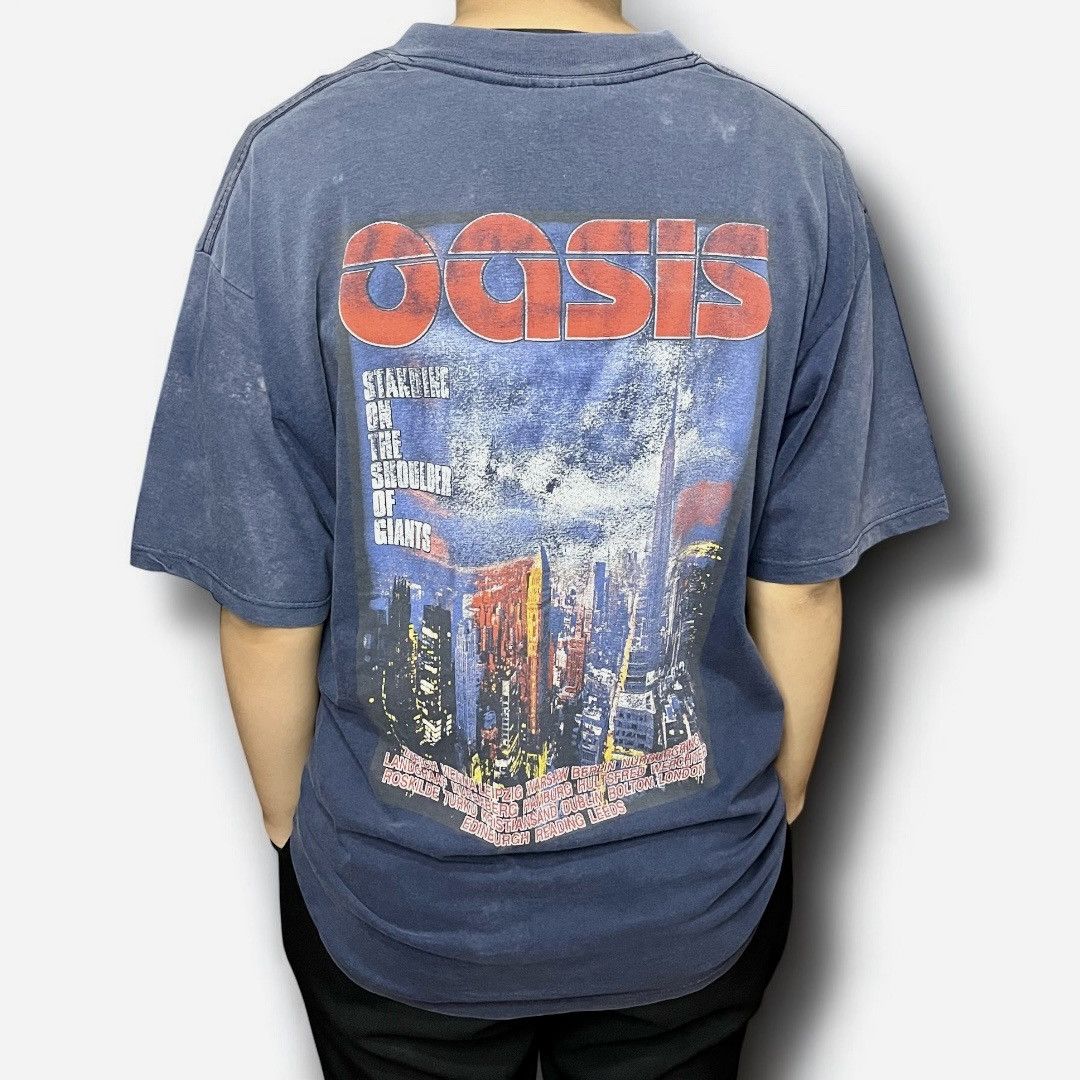 Band Tees × Vintage Oasis standing on the shoulder of giants tour Size US L / EU 52-54 / 3 - 2 Thumbnail
