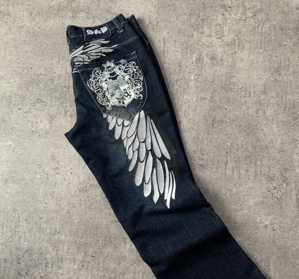 Vintage S&P Japenese y2k Denim Size US 34 / EU 50 - 6 Thumbnail