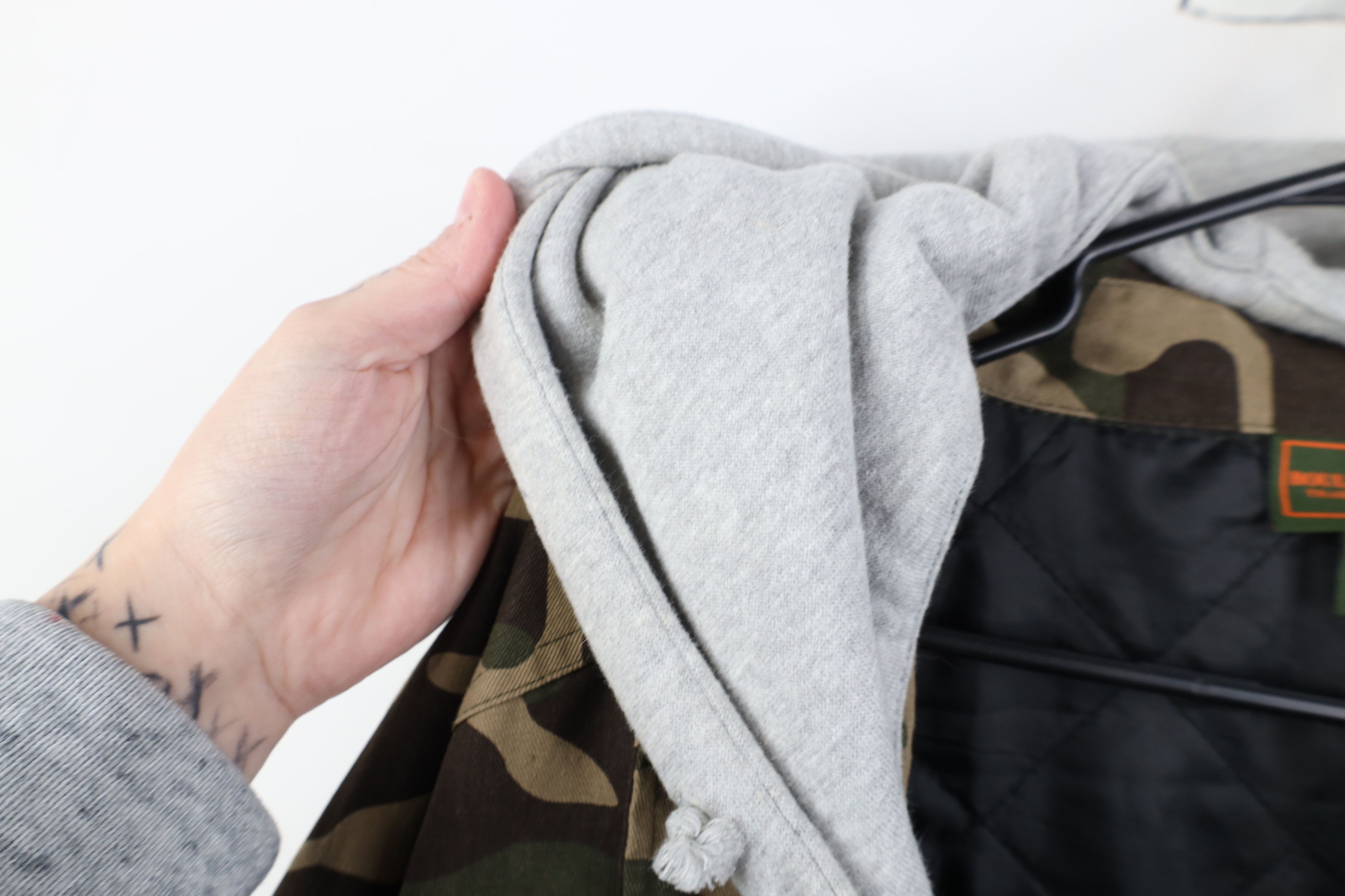Vintage Vintage Y2K Streetwear Quilted Camouflage Shirt Jacket Size US XXL / EU 58 / 5 - 7 Thumbnail