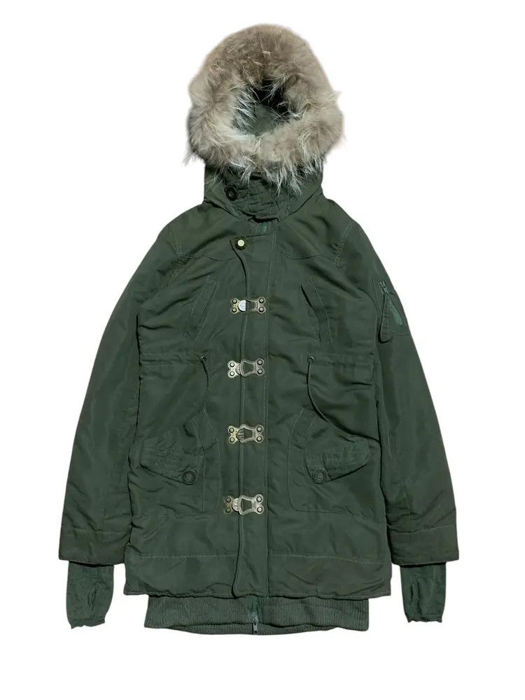 14th Addiction 2000s SLY japan limited raccon fur cago jacket Size US S / EU 44-46 / 1 - 1 Thumbnail