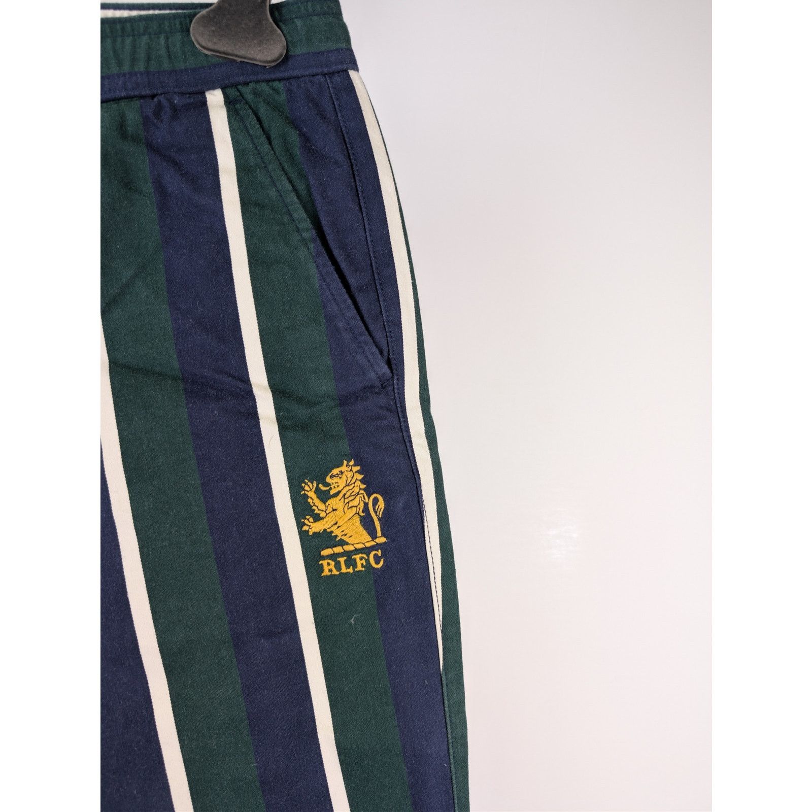 Polo Ralph Lauren o1rshd1 CC20 Relaxed Fit Striped Sateen Trouser Multicolor Size US 32 / EU 48 - 5 Thumbnail