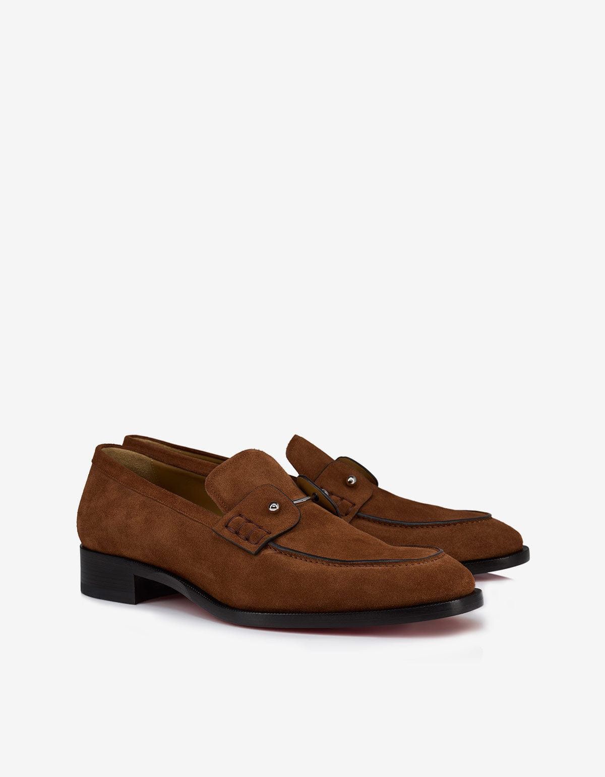 Christian Louboutin Christian Louboutin Brown Chambelimoc Loafers Size US 8.5 / EU 41-42 - 1 Thumbnail
