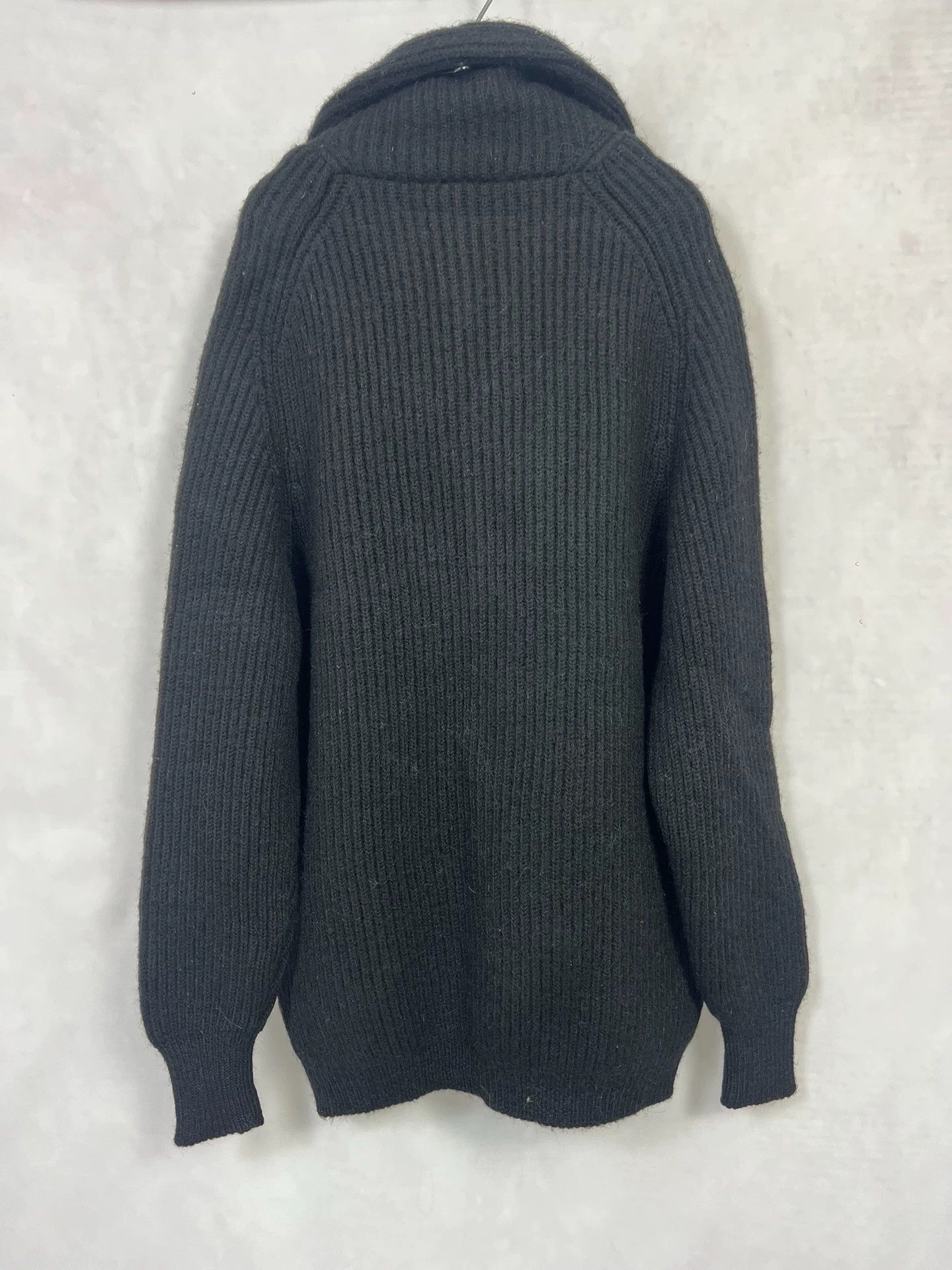 Saint Laurent Paris SLP 16fw black shawl collar cardigan M Size US M / EU 48-50 / 2 - 2 Thumbnail