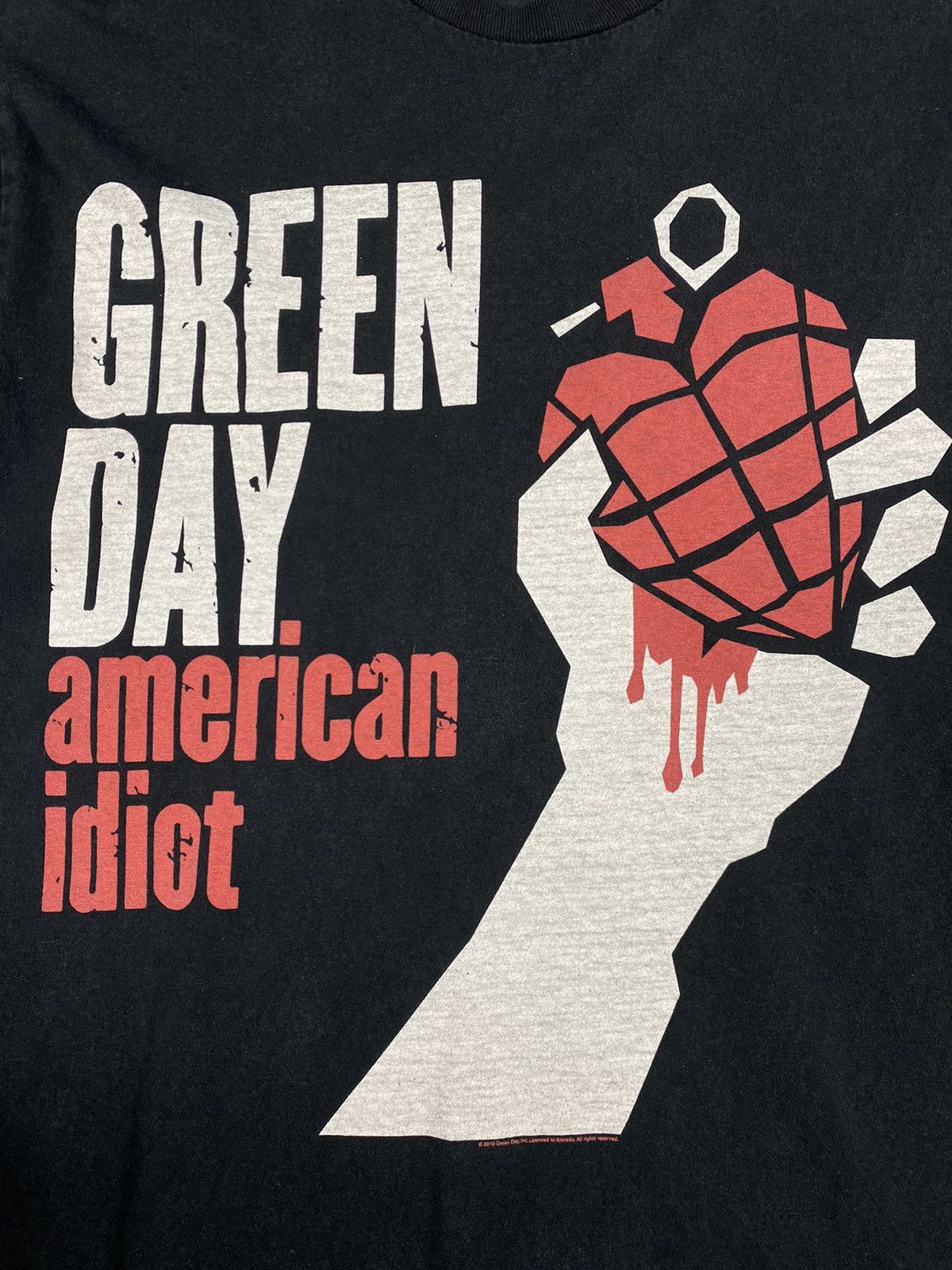 Vintage Vintage Y2K Green Day American Idiot Punk Rock Band 2010 Tee Size US L / EU 52-54 / 3 - 6 Thumbnail