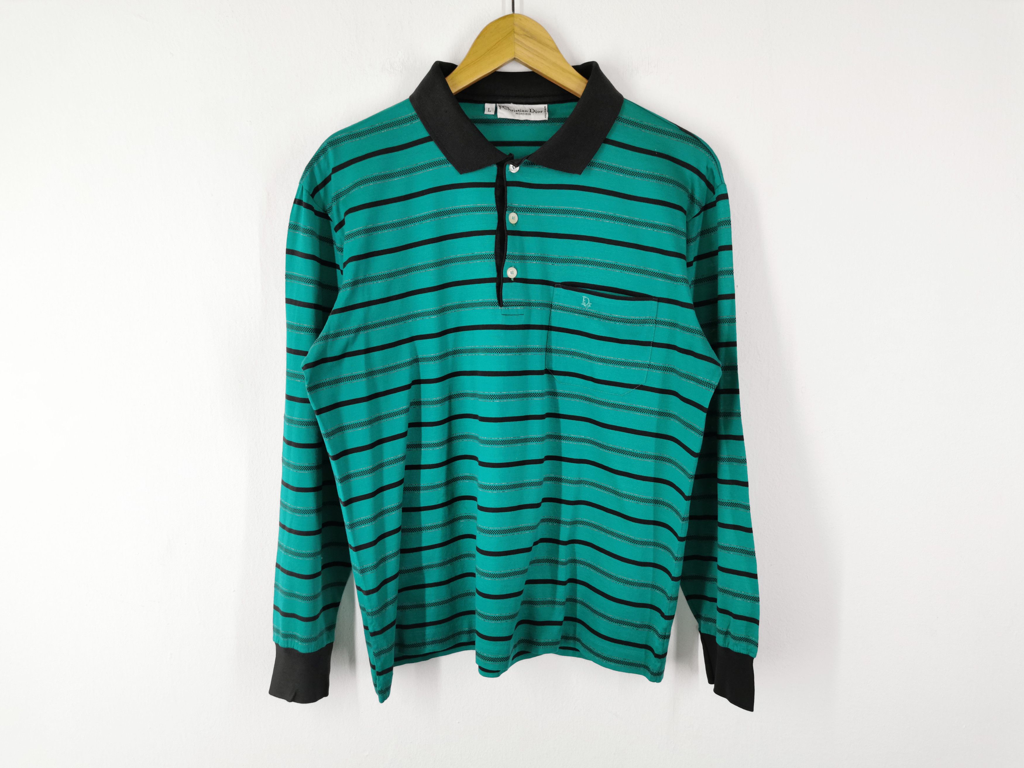 Christian Dior Monsieur Vintage 90's Christian Dior Stripe