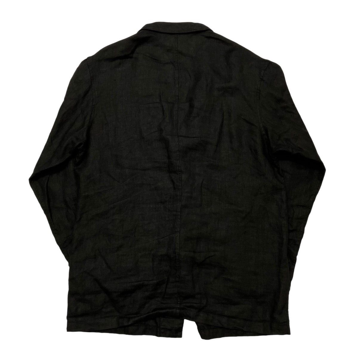 Yohji Yamamoto yohji yamamoto 3B linen jacket HN-J96-322 Size US L / EU 52-54 / 3 - 2 Thumbnail