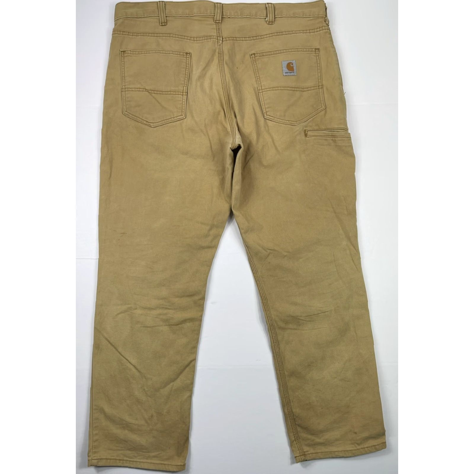 Carhartt Carhartt Men's Relaxed Fit Canvas Work Pants 38x30 Brown 5-Pocket Classic Size US 38 / EU 54 - 3 Thumbnail