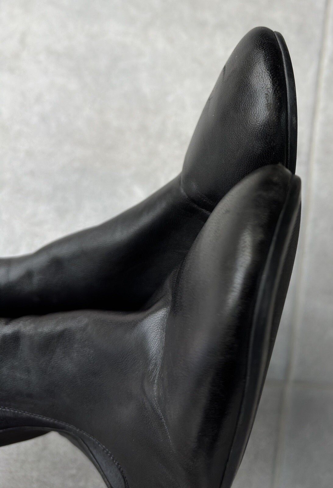 Prada Vintage Prada Women’s Ankle Chelsea Leather Classic Boots Size US 9.5 / IT 39.5 - 14 Thumbnail