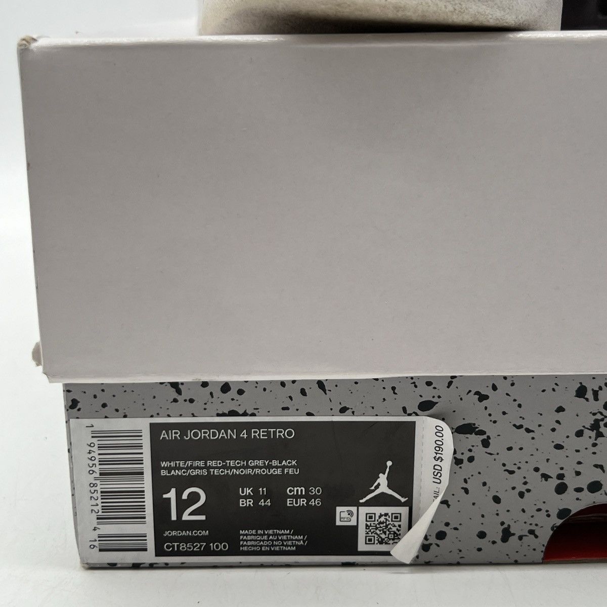 Jordan Brand Air Jordan 4 white Oreo Size US 12 / EU 45 - 6 Thumbnail