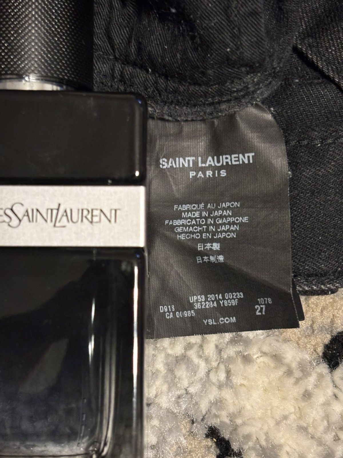 Saint Laurent Paris Aw14 slp knifecut denim Size US 27 - 4 Thumbnail