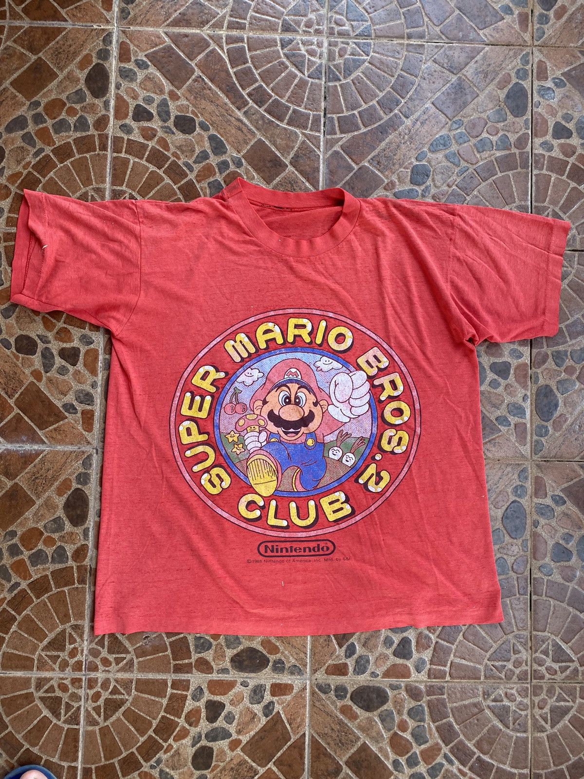 Vintage 1988 Super Mario T Shirts