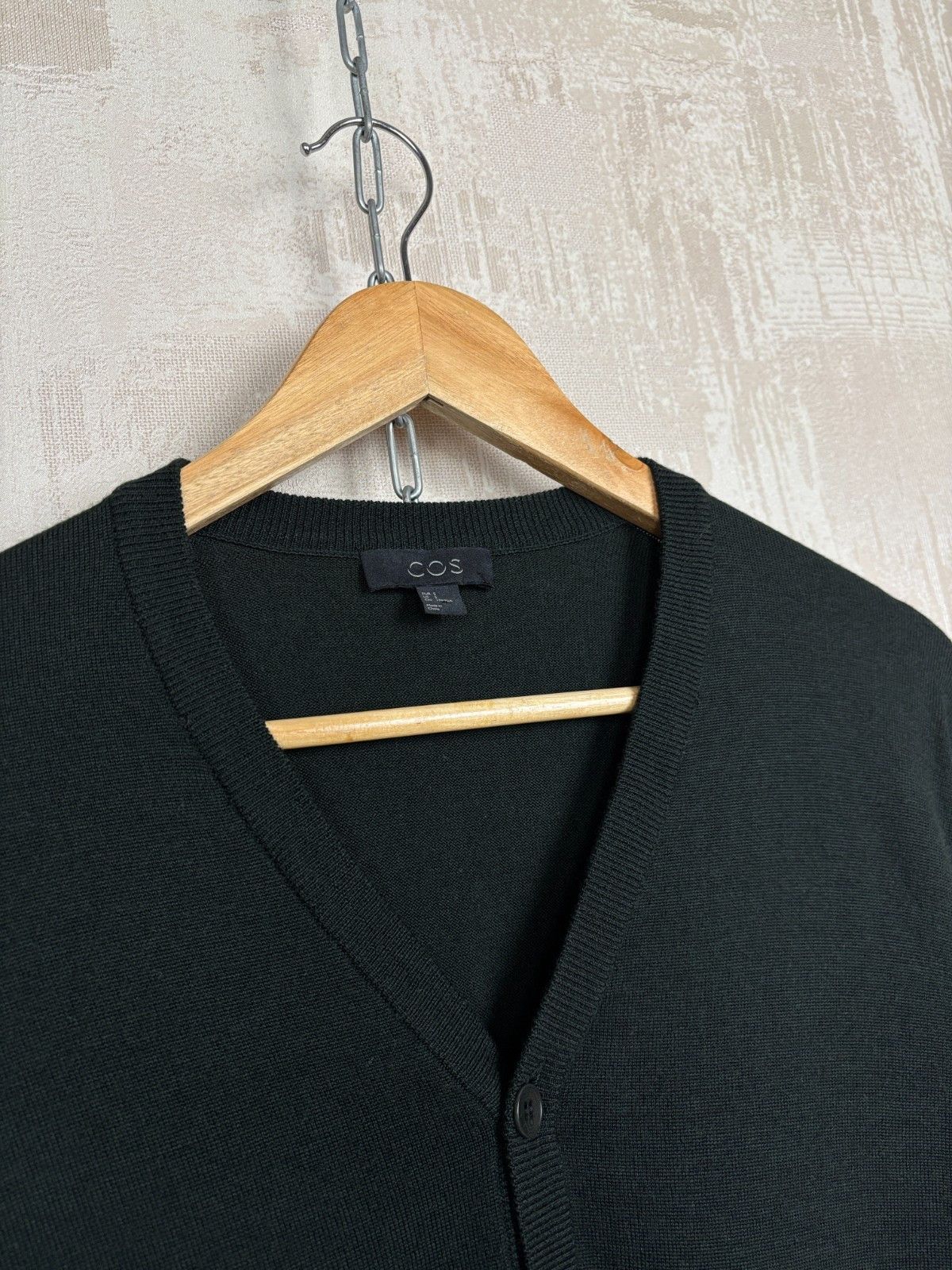 Cos COS Merino Wool Cardigan Sweater Jumper V-neck Size US S / EU 44-46 / 1 - 5 Thumbnail