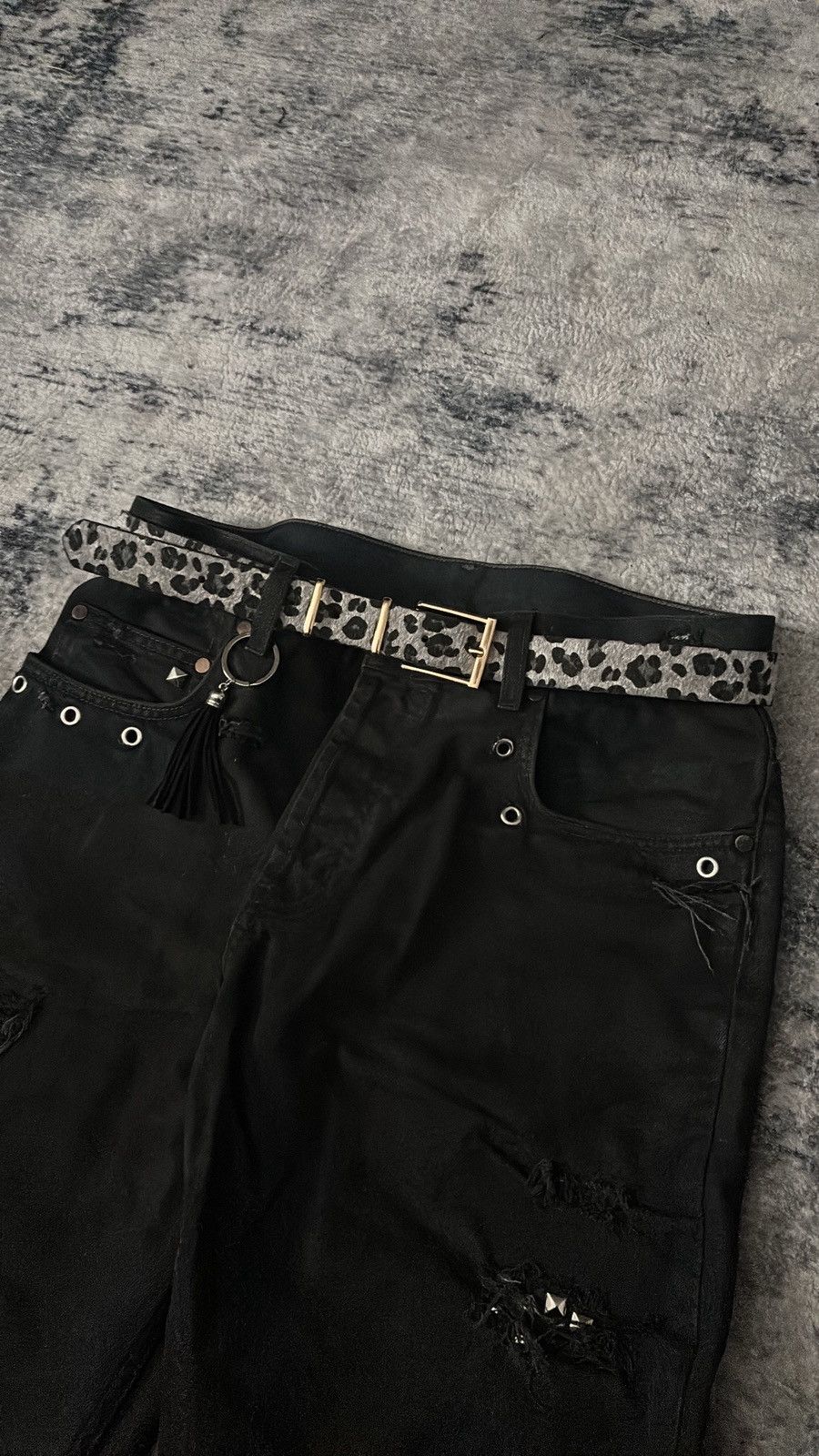 小物 if six was nine TURBAN BLK PYTHON if six was nine TURBAN BLK PYTHON