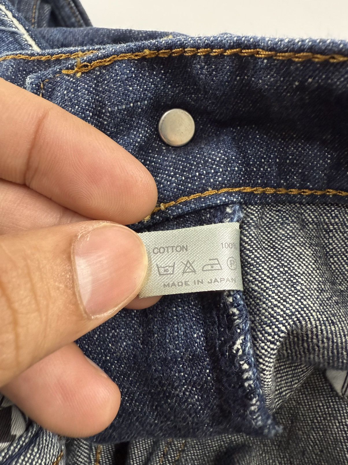 Number (N)ine Number (N)ine S/S’02 The Modern Age Patch Denim Jeans Size US 36 / EU 52 - 10 Thumbnail