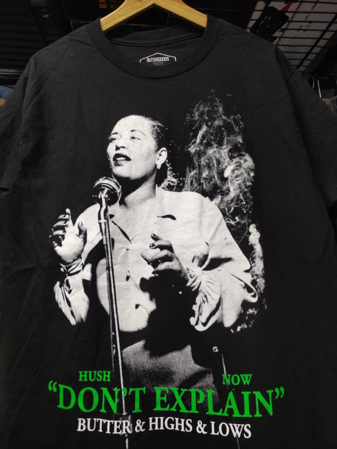 Band Tees Rare! Butter Goods x Highs&Lows The Essential Billie Holiday Size US M / EU 48-50 / 2 - 1 Thumbnail