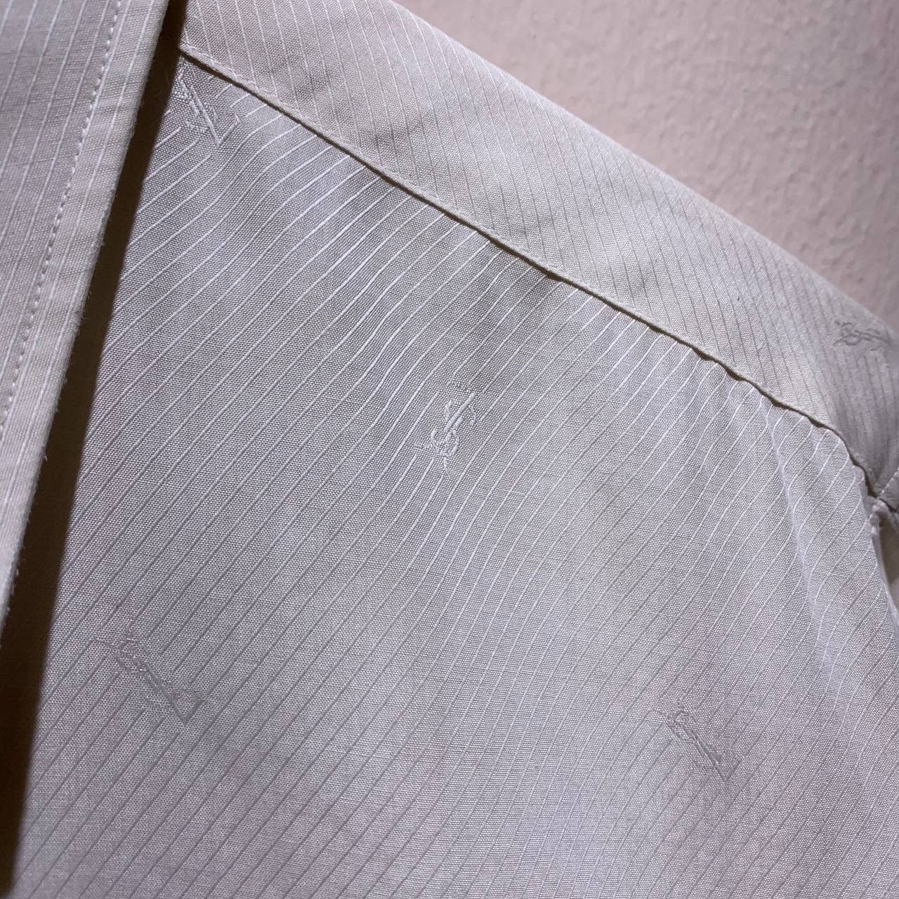 Yves Saint Laurent Yves Saint Laurent YSL Monogram Formal Button Up Shirts Size US M / EU 48-50 / 2 - 7 Thumbnail