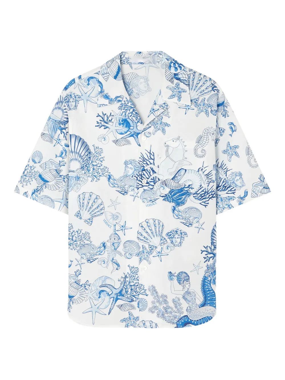 Designer Men’s Casual Blue & White Shirt Size US L / EU 52-54 / 3 - 1 Thumbnail