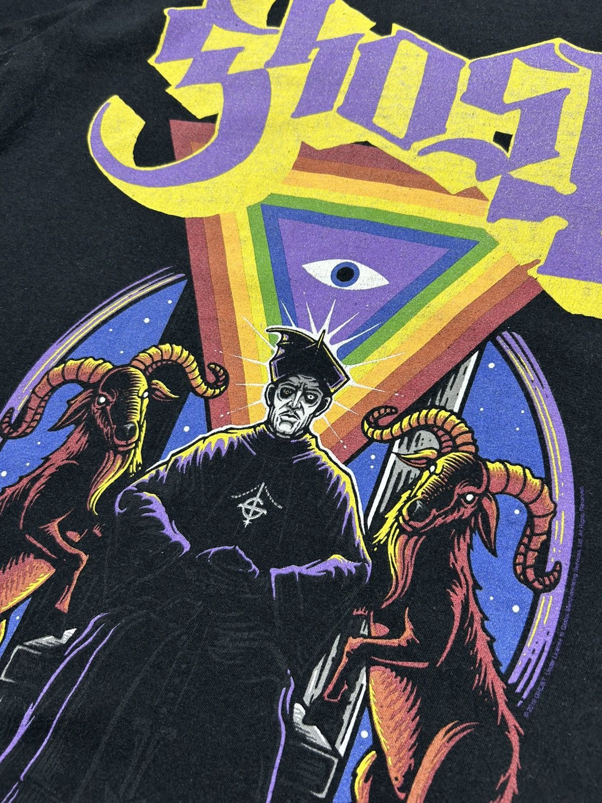 Band Tees 2018 Ghost Dark Metal Band T-Shirt 666 Size US M / EU 48-50 / 2 - 10 Thumbnail