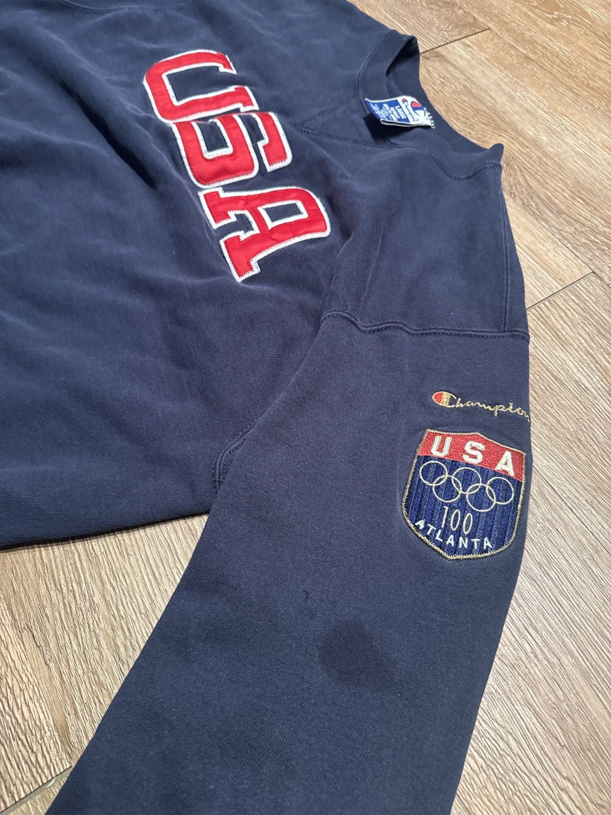 Champion Vintage Champion USA Sweatshirt Size US L / EU 52-54 / 3 - 4 Thumbnail