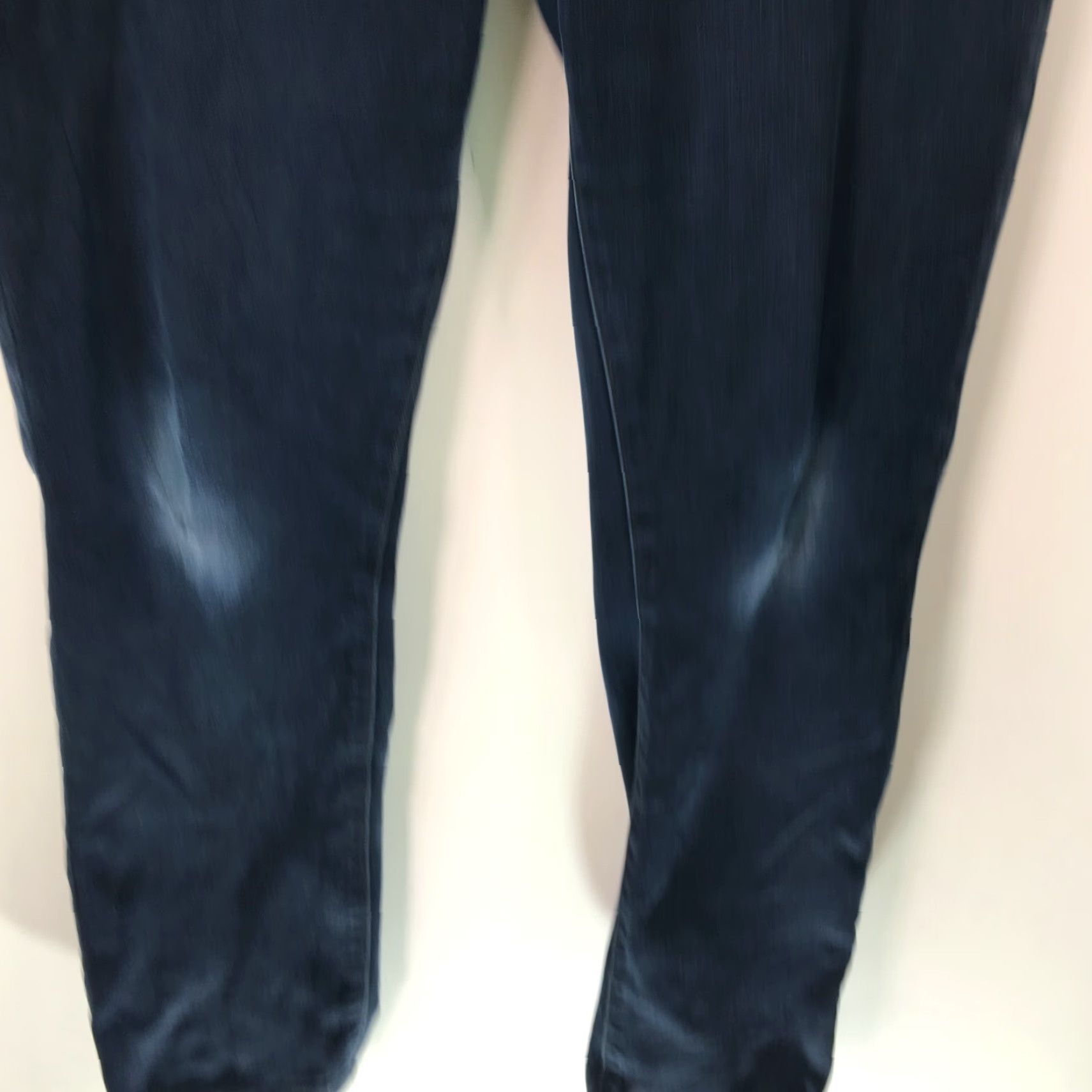 NYDJ NYDJ Women's Denim Jeans Leggings Dark Blue Size 8 30X31 Mid Rise 5-Pocket Cotton Spandex Style Leggings Size 30" / US 8 / IT 44 - 7 Thumbnail
