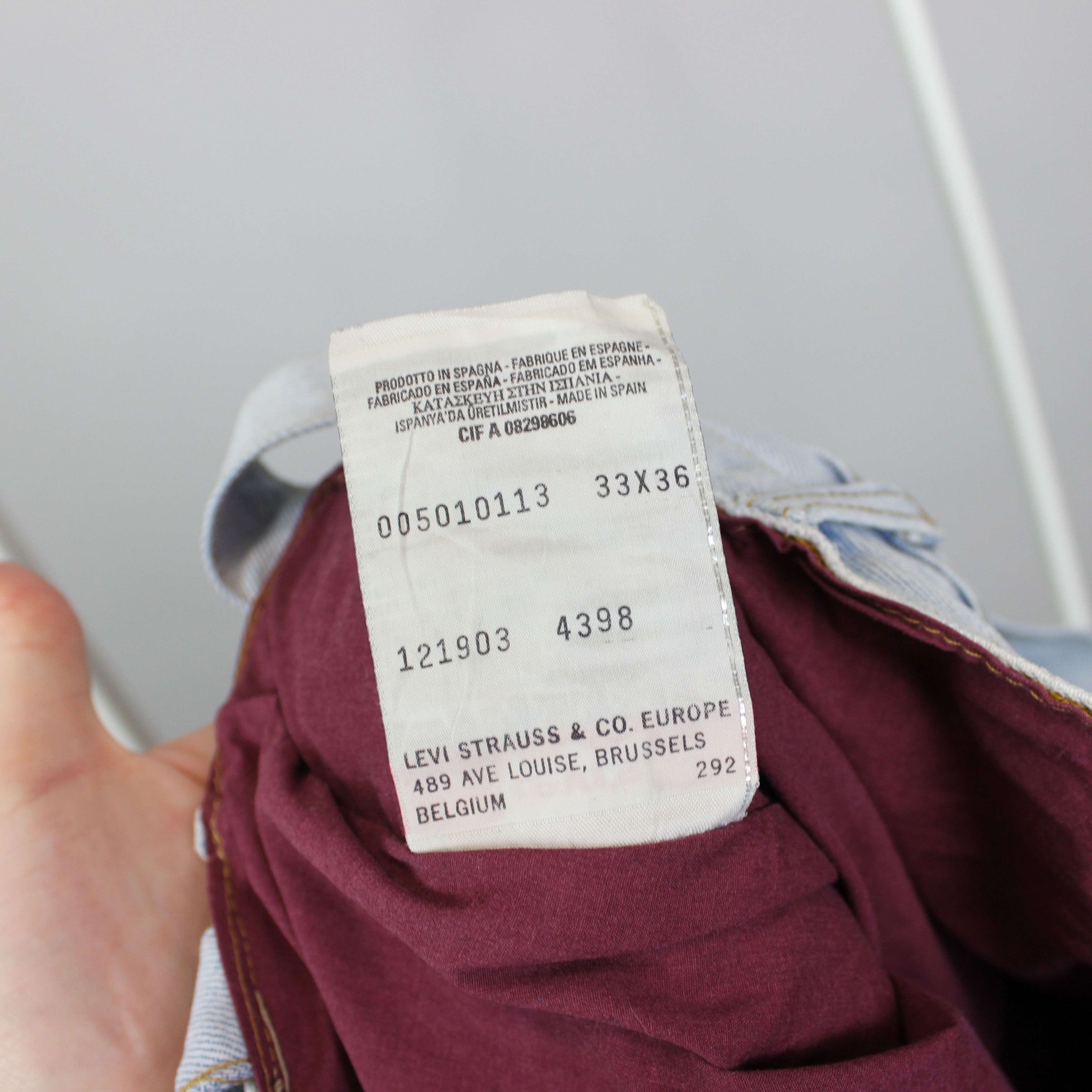 Levi's Levis reworked bags women cotton denim Spain Size ONE SIZE - 9 Thumbnail