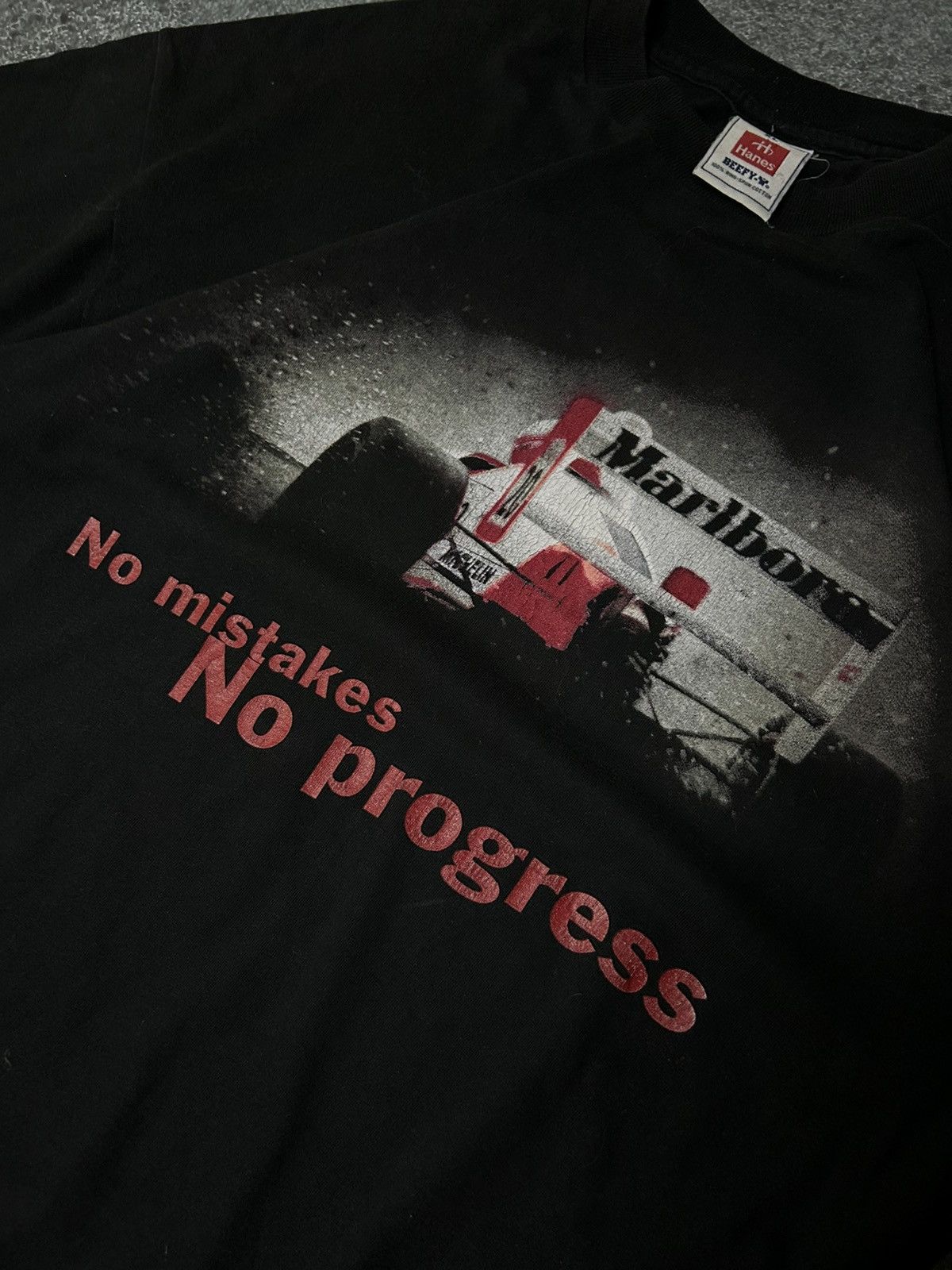 Marlboro × Vintage Marlboro T-shirt with a beautiful print Size US XL / EU 56 / 4 - 4 Thumbnail