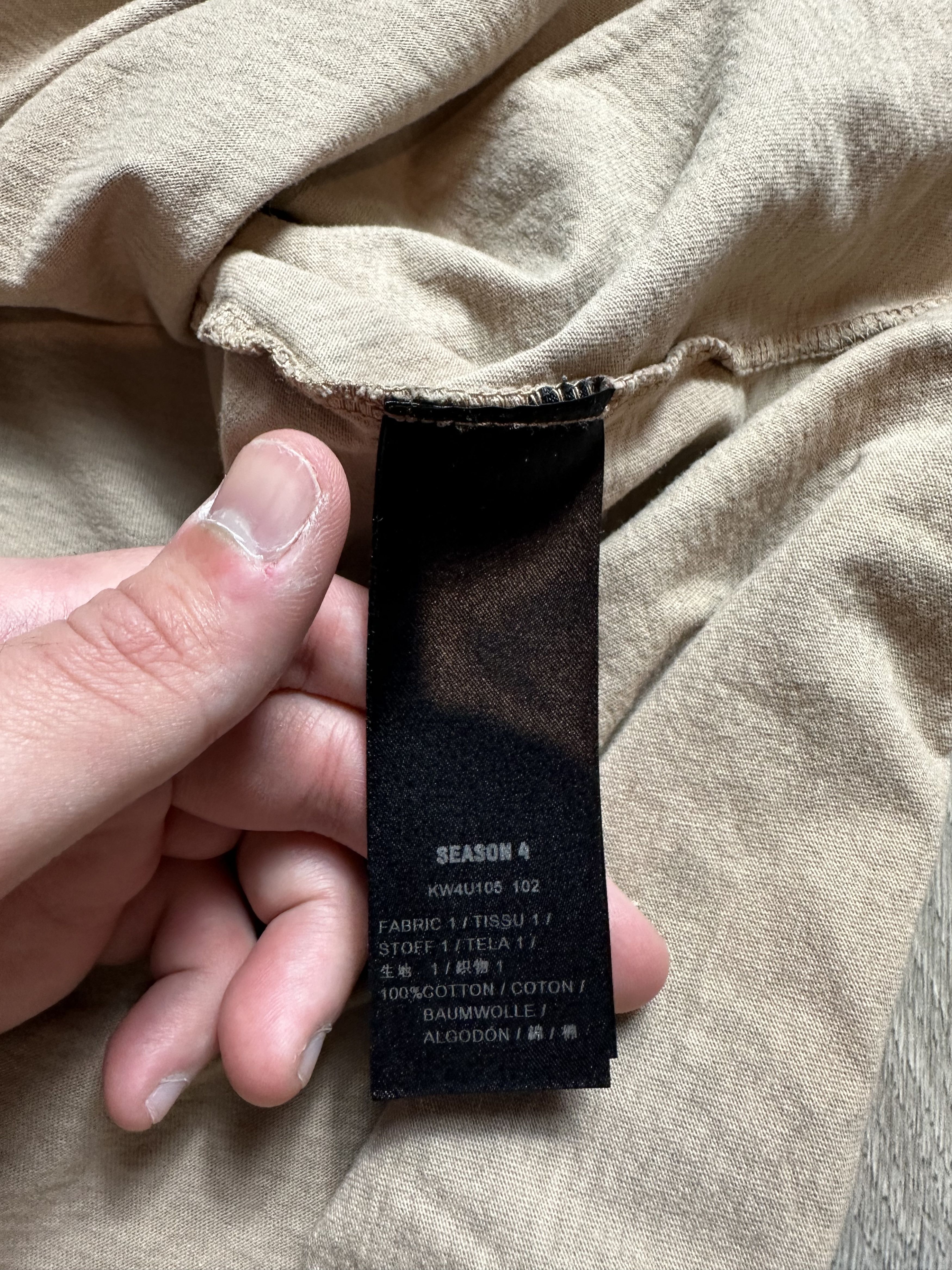Yeezy Yeezy Season 4 Woodland Camo Oversized T-Shirt Size US S / EU 44-46 / 1 - 6 Thumbnail