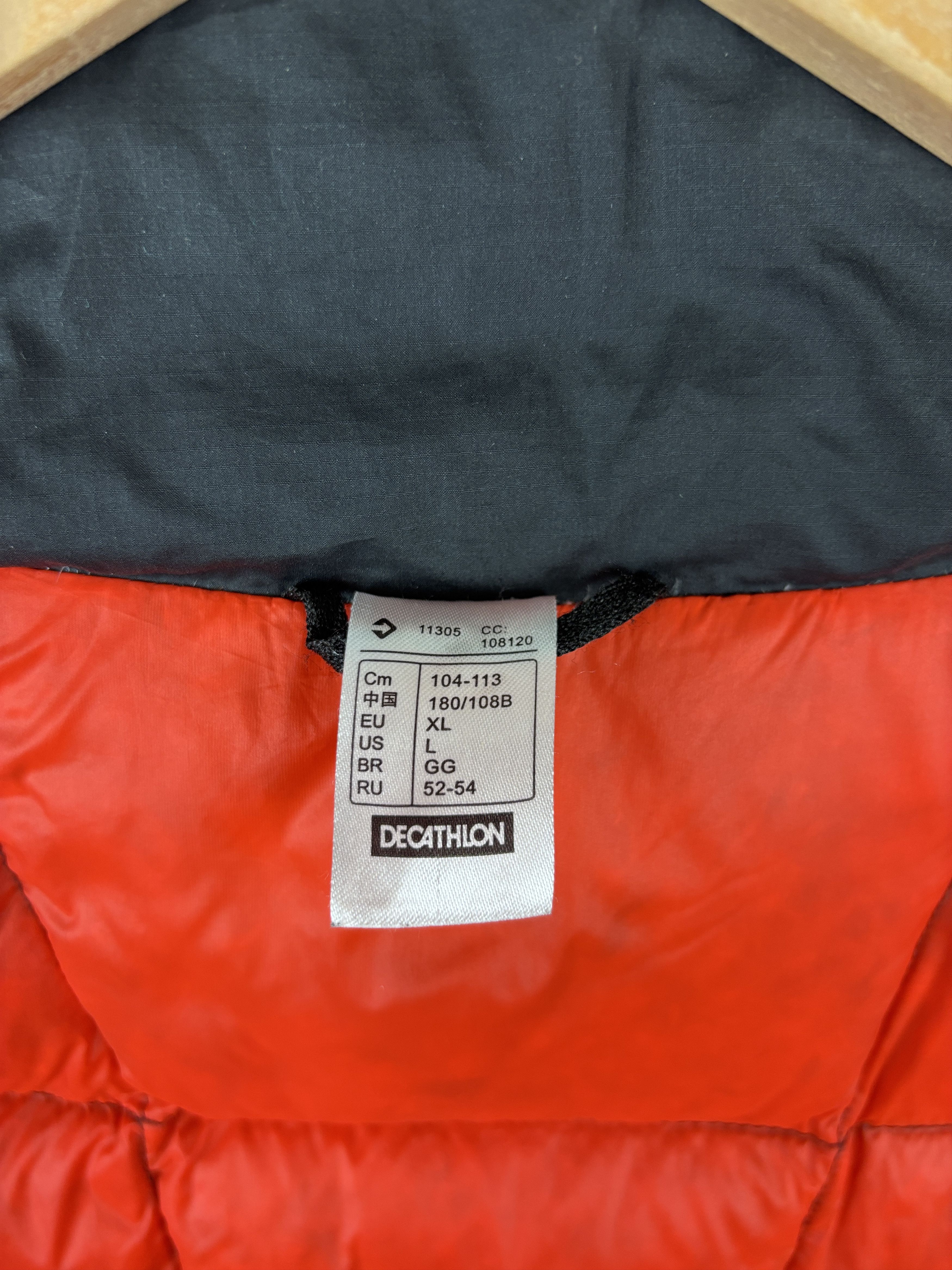 Other Mens Decathlon Quechua Down Jacket Black Size XL Size US XL / EU 56 / 4 - 8 Thumbnail