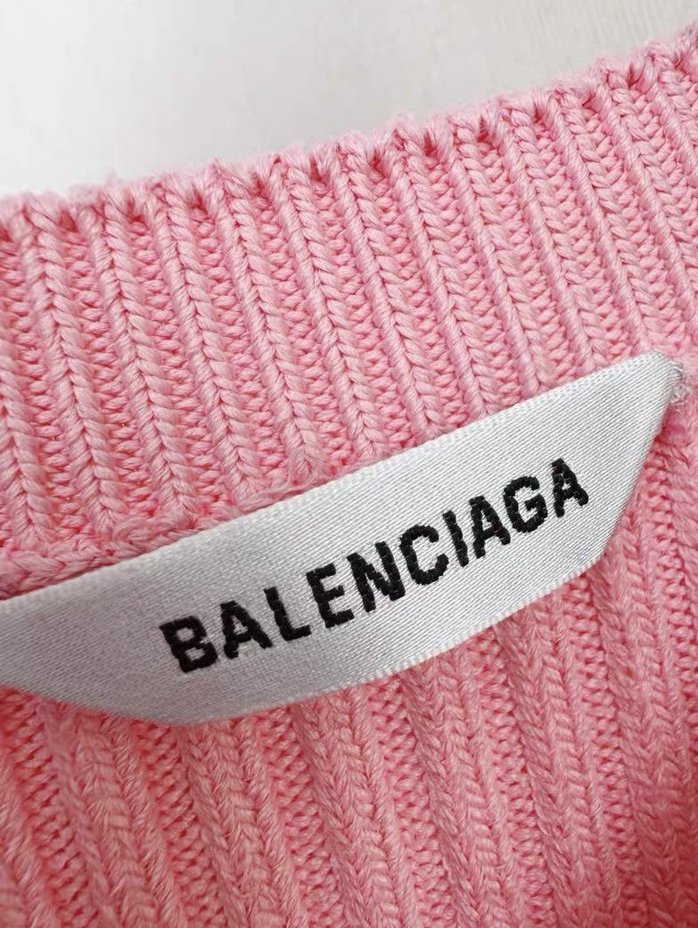 Balenciaga Balenciaga fitted sweater Size S / US 4 / IT 40 - 2 Thumbnail
