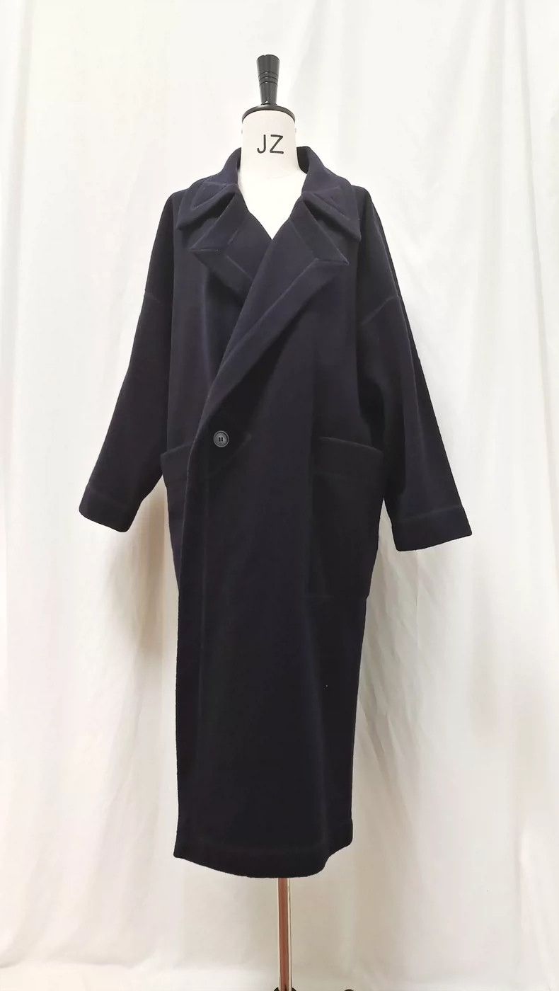 Issey Miyake Issey Miyake size:one size Classic silhouette wool coat Size XS / US 0-2 / IT 36-38 - 1 Thumbnail