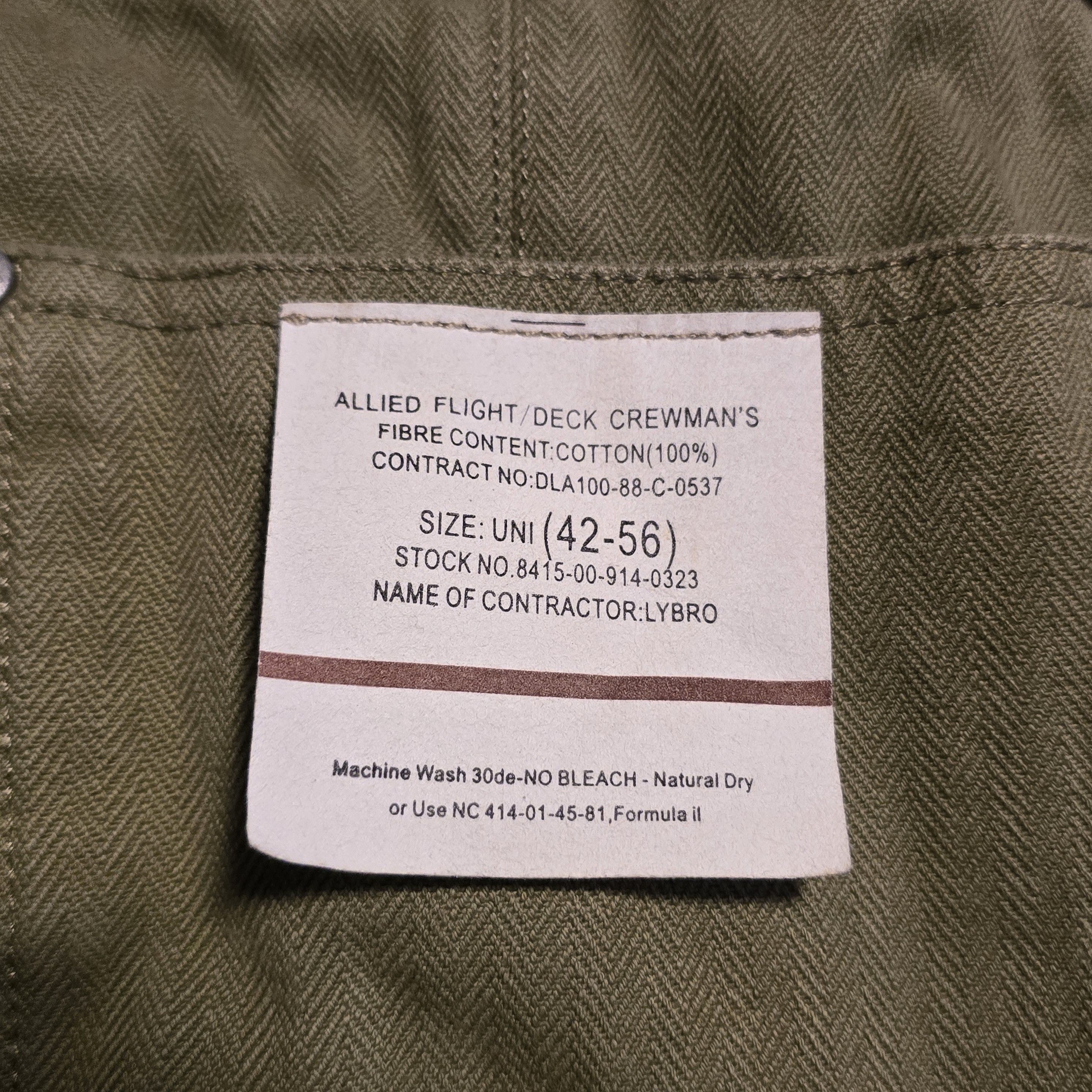 Nigel Cabourn Nigel Cabourn x Lybro / Deck Crewman's