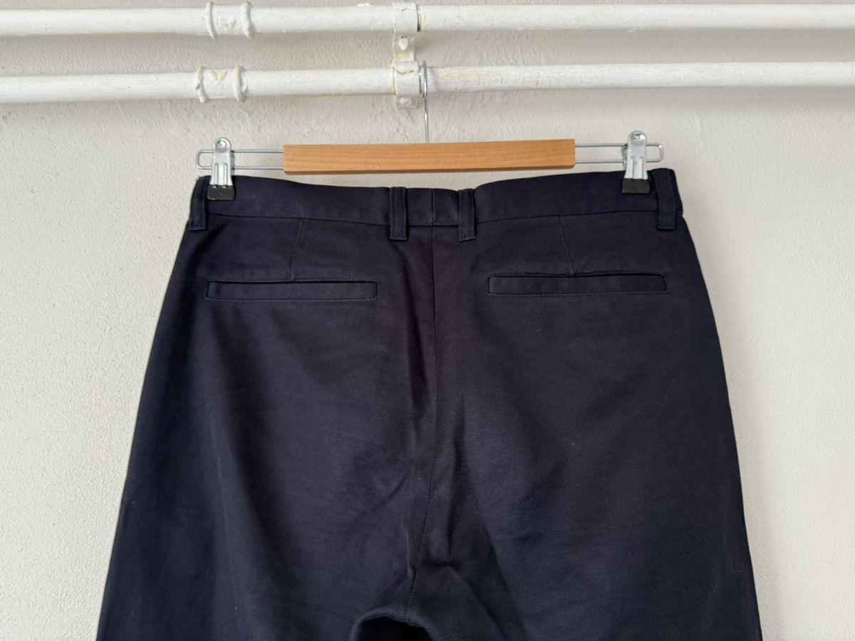 Dries Van Noten Navy Cotton Trousers Size US 30 / EU 46 - 9 Thumbnail