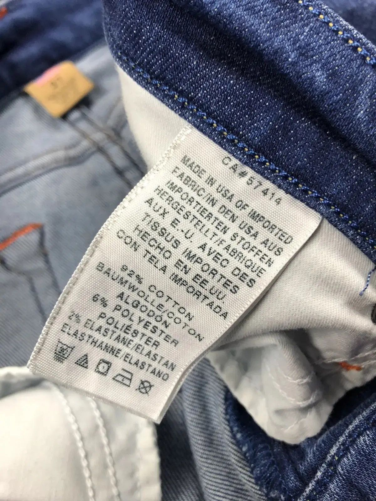 True Religion TRUE RELIGION Vintage Skinny Blue Jeans Streetwear USA Jeans Size 31" - 11 Thumbnail