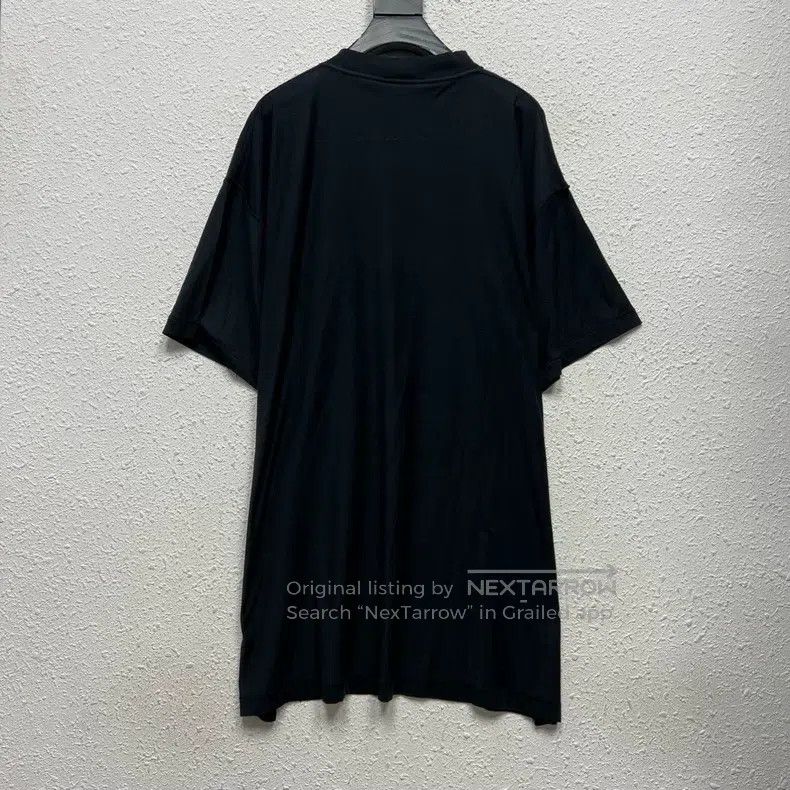 Balenciaga Balenciaga Double B Worn Out Logo Slogan Short Sleeve Size US M / EU 48-50 / 2 - 2 Thumbnail
