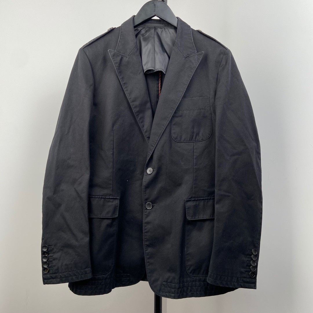 Gucci Gucci customized black suit jacket Size US M / EU 48-50 / 2 - 1 Thumbnail