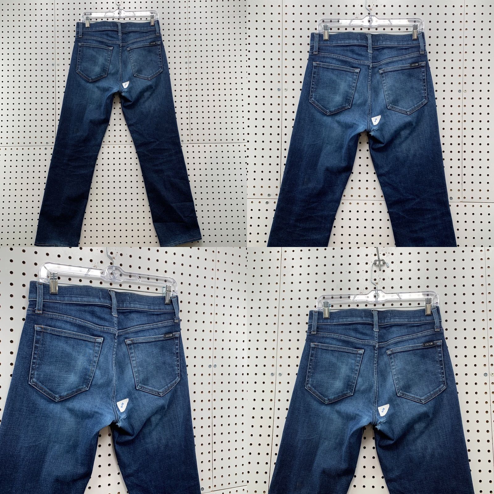 Vintage Joe's Jeans Womens The Classic Straight Leg Blue Denim Jeans Size 29X30 FLAW Size 29" - 8 Thumbnail