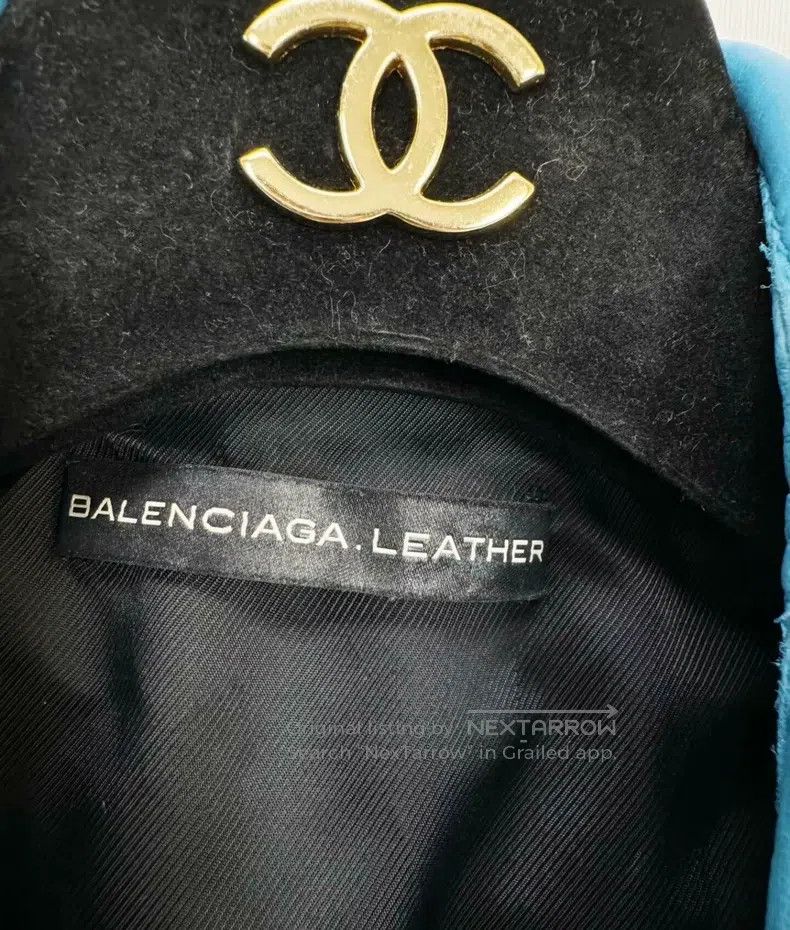 Other Balenciaga Classic Biker Leather Jacket Size US XXS / EU 40 - 6 Thumbnail