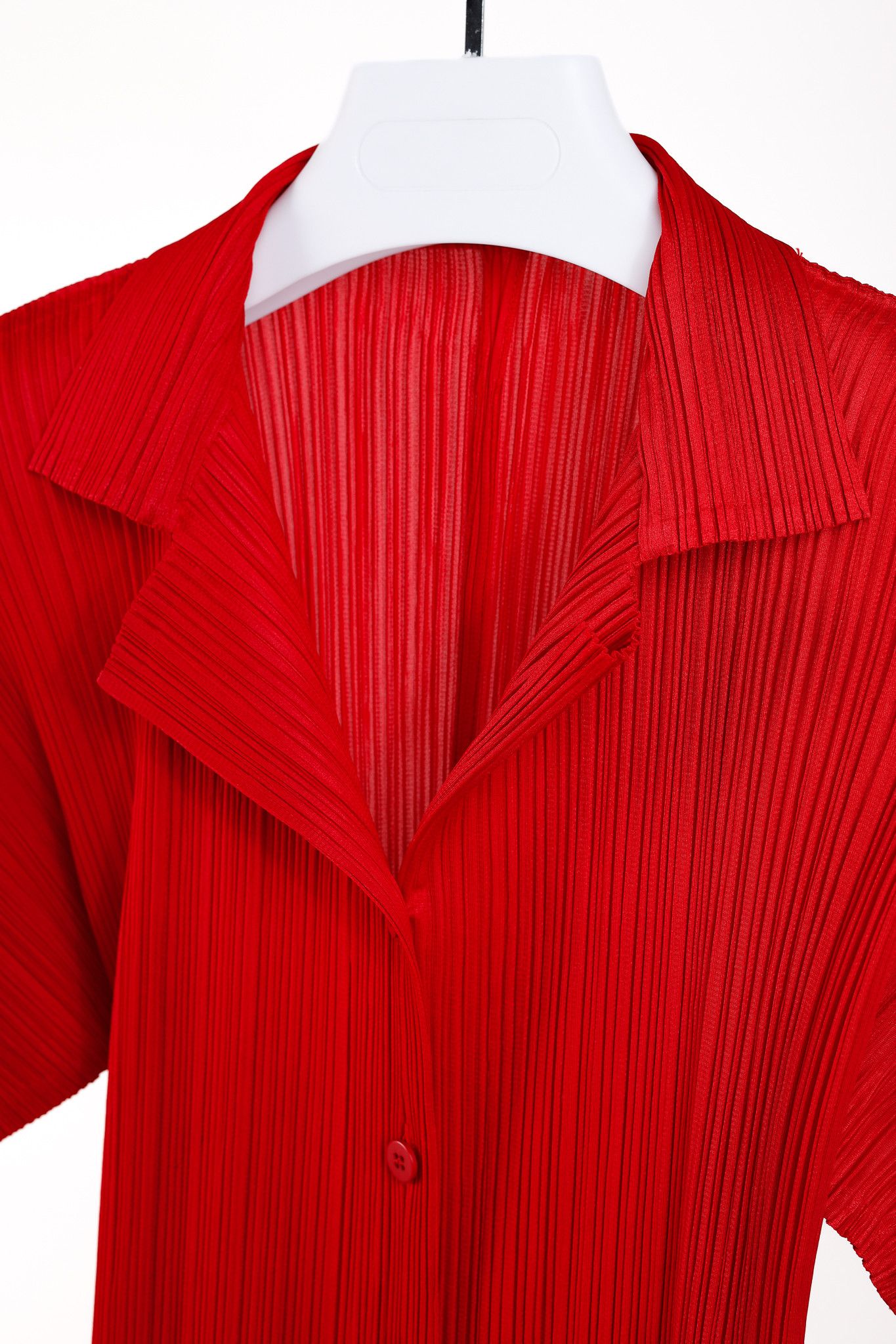 Pleats Please Issey Miyake Issey Miyake Pleats Please Pleated Long Buttoned Shirt Dress Size M / US 6-8 / IT 42-44 - 4 Thumbnail